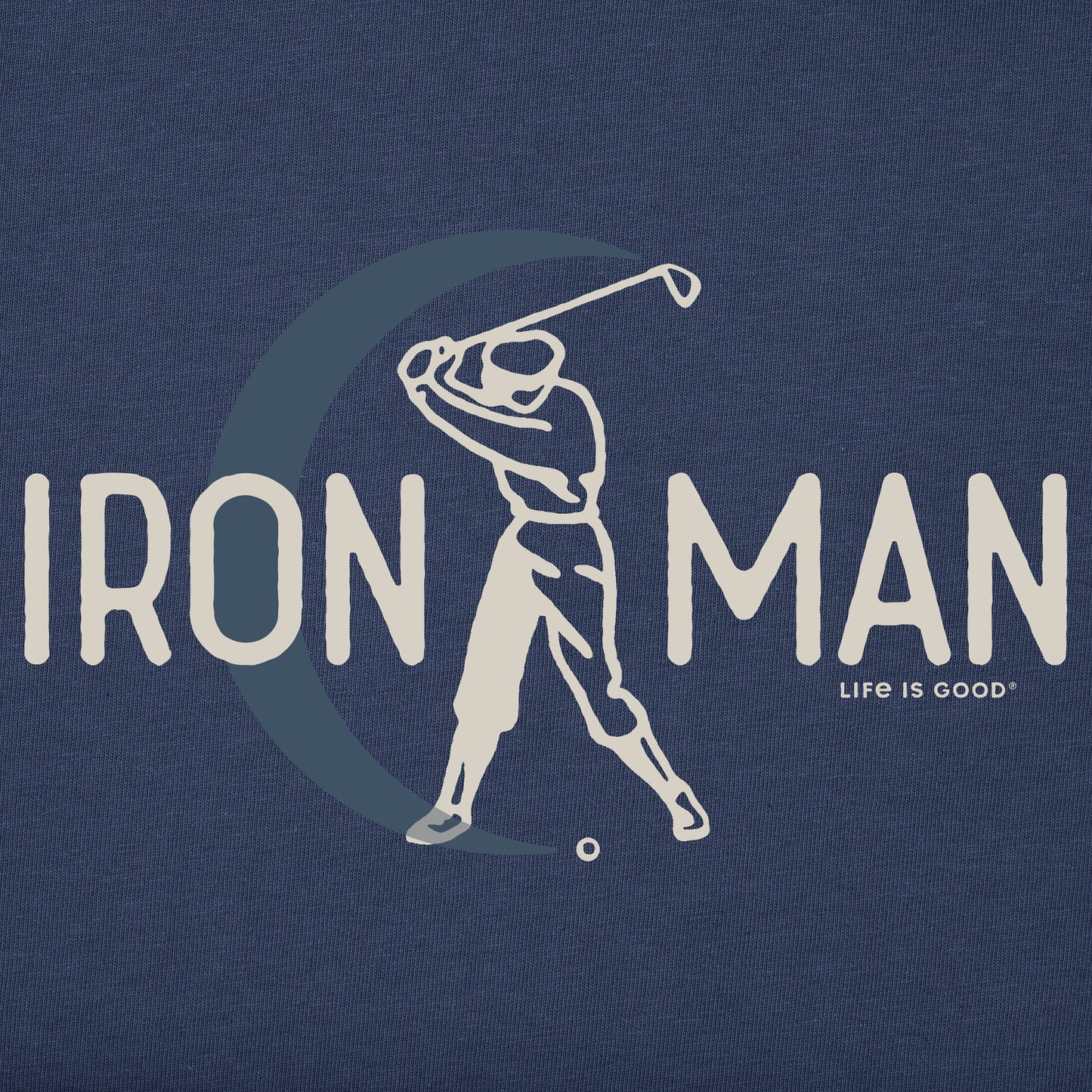 Men's Iron Man Golfer Short Sleeve Tee