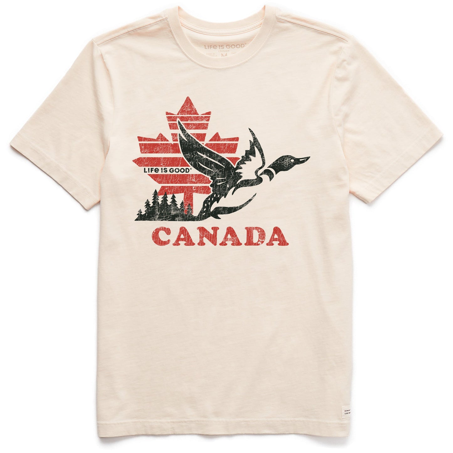 Men's Canadian Loon Short Sleeve Crusher Tee