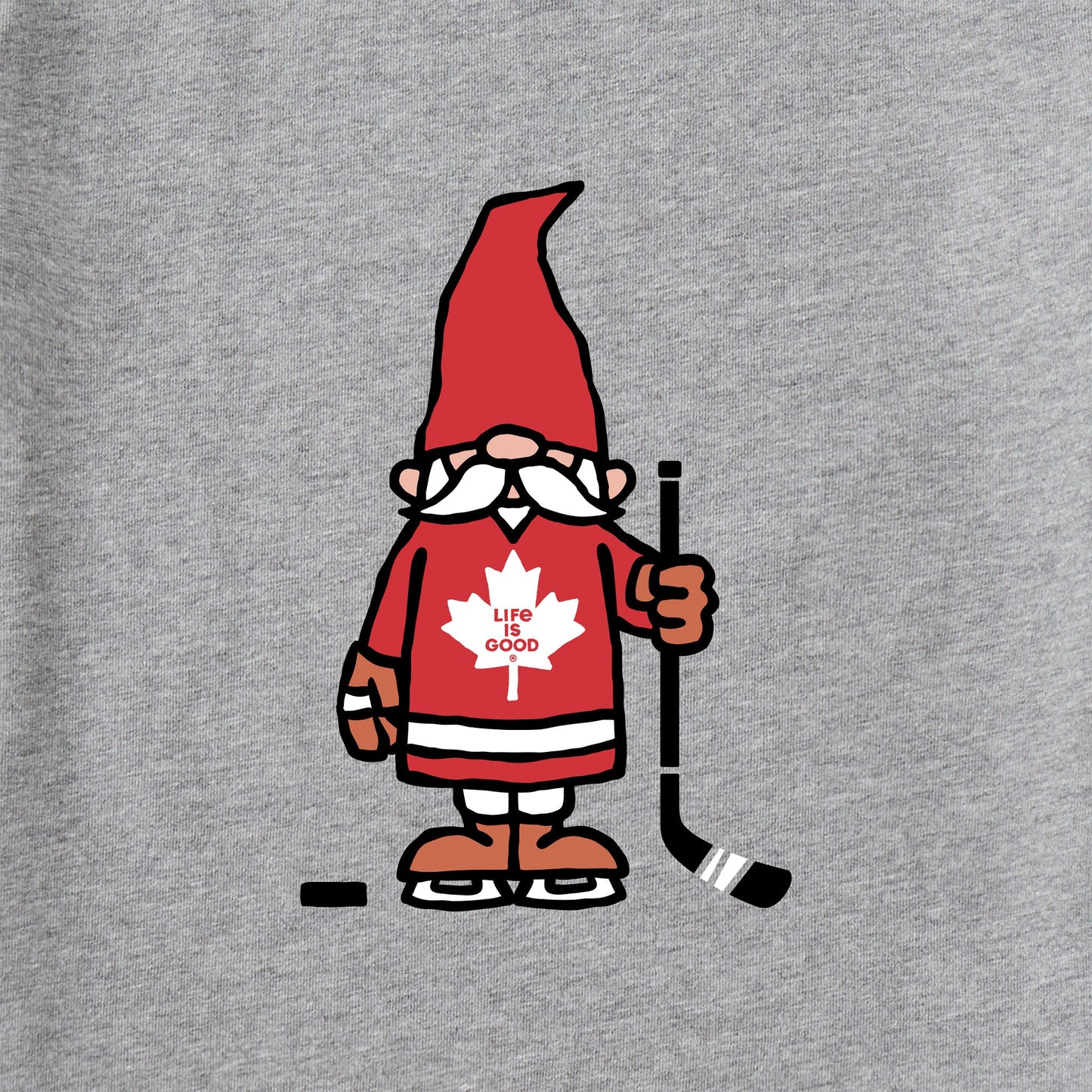 Women's Canadian Hockey Gnome Short Sleeve Tee