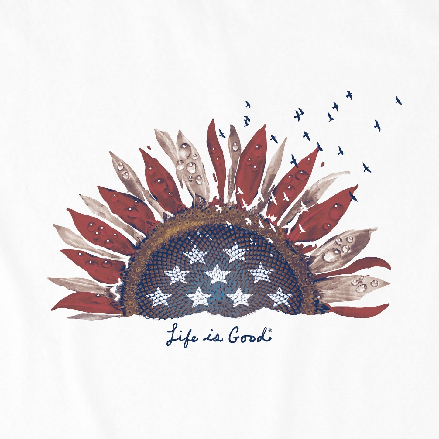 Women's Sunflower USA Short Sleeve Tee