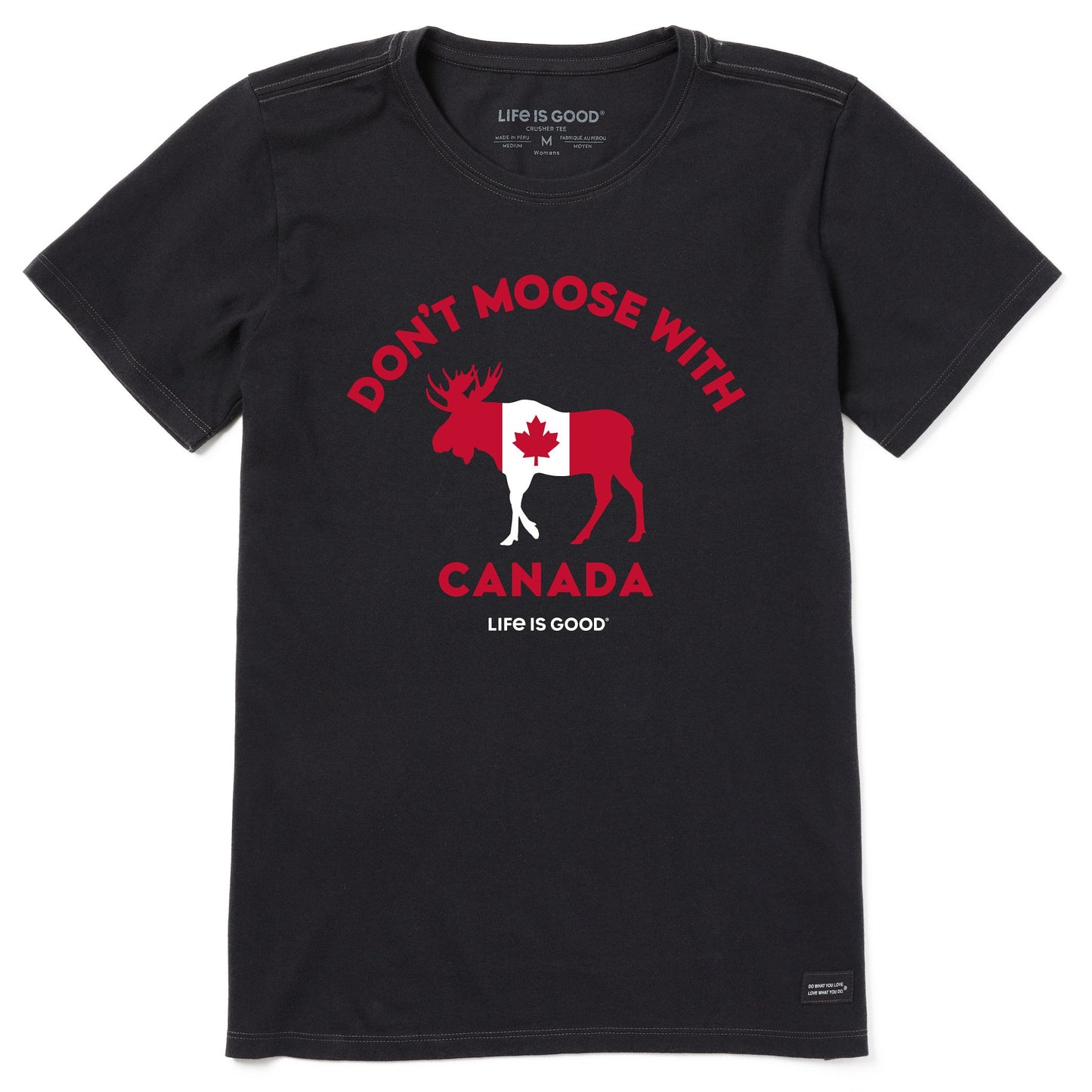 Women's Don't Moose With Canada Short Sleeve Tee