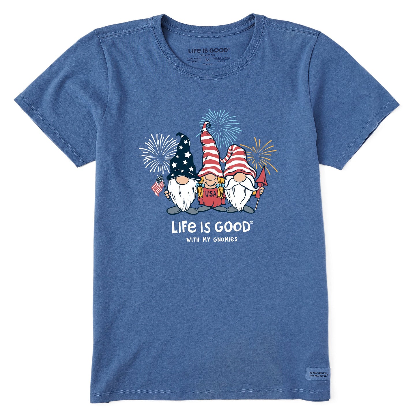 Women's USA Gnomes Short Sleeve Tee