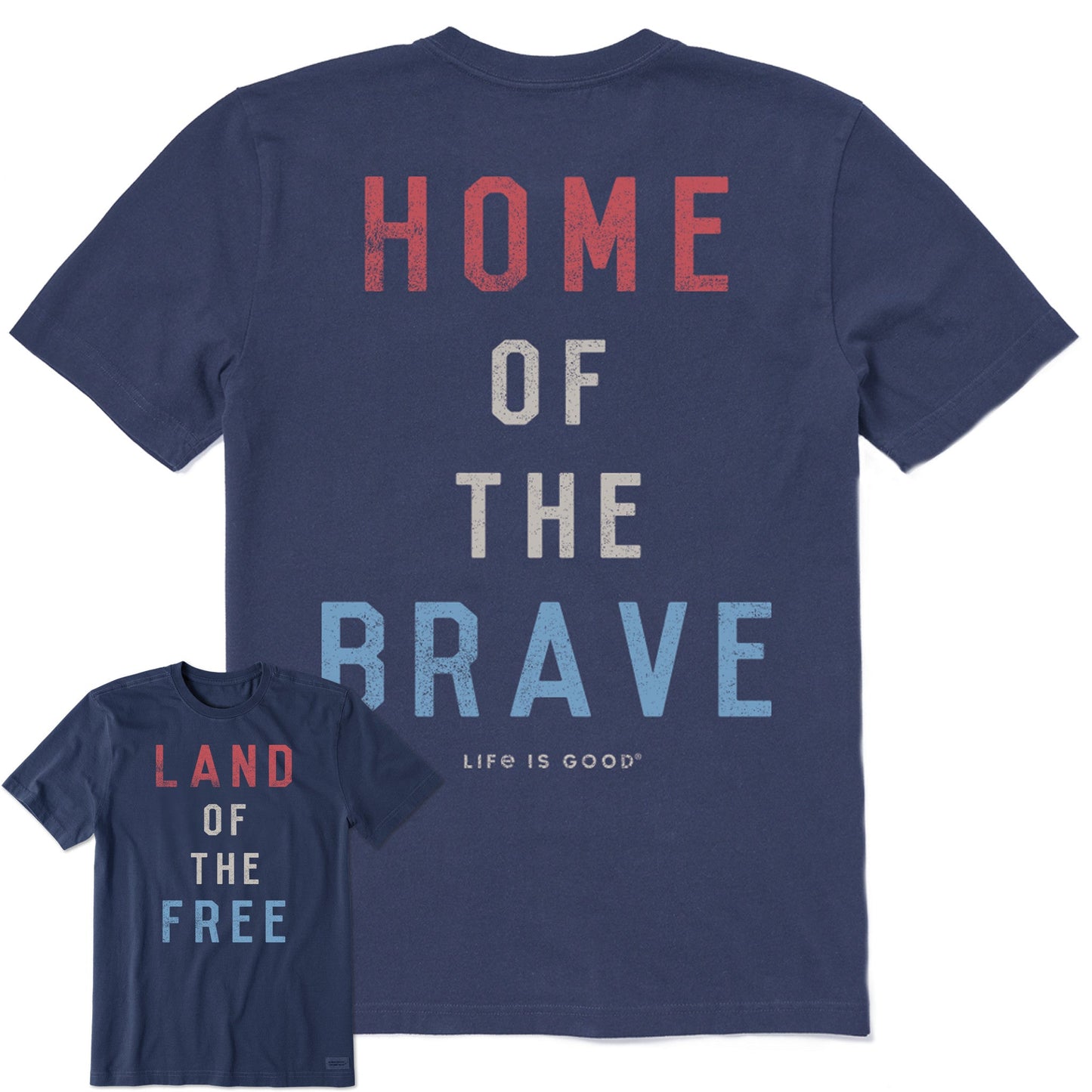 Men's Land of The Free Short Sleeve Tee