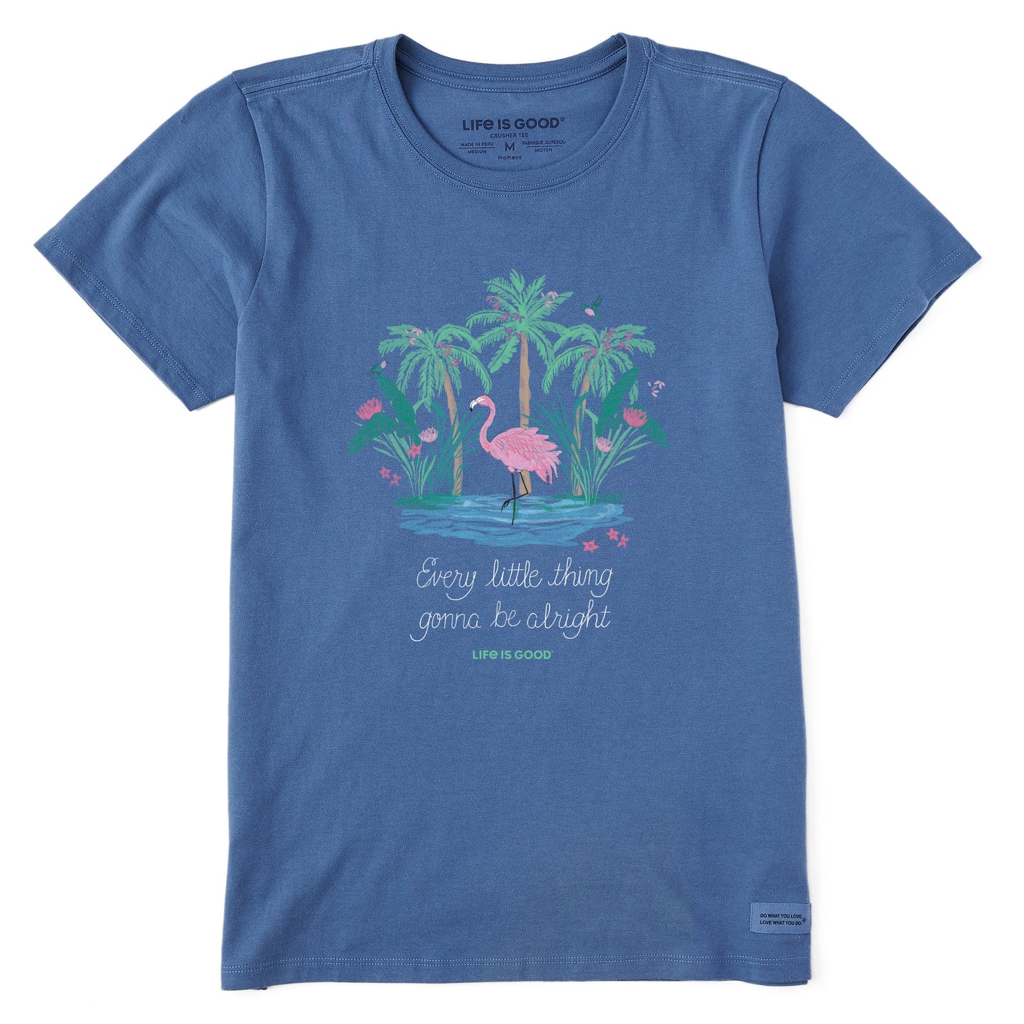 Women's Every Little Thing Flamingo Short Sleeve Tee
