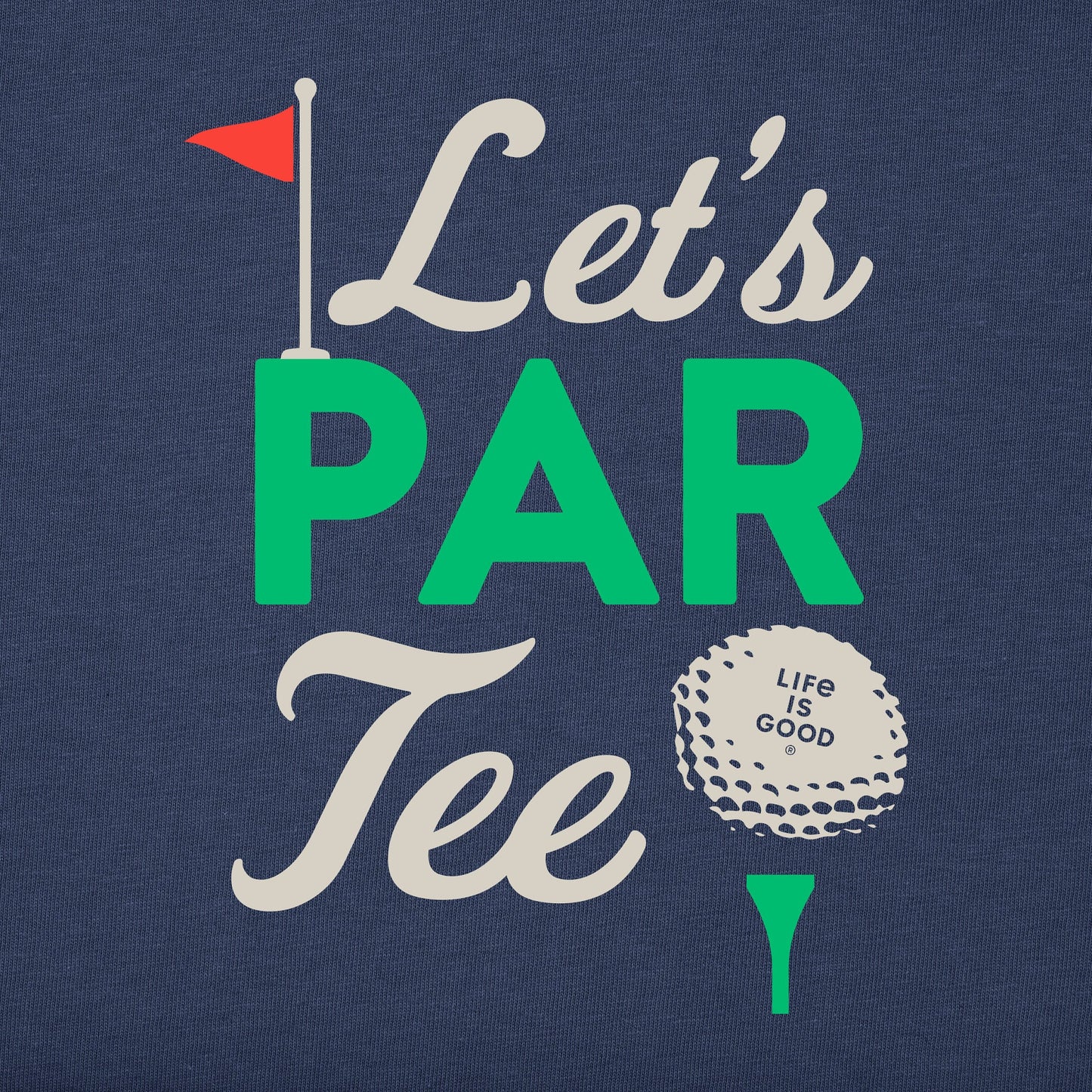 Men's Let's Partee Short Sleeve Crusher Tee