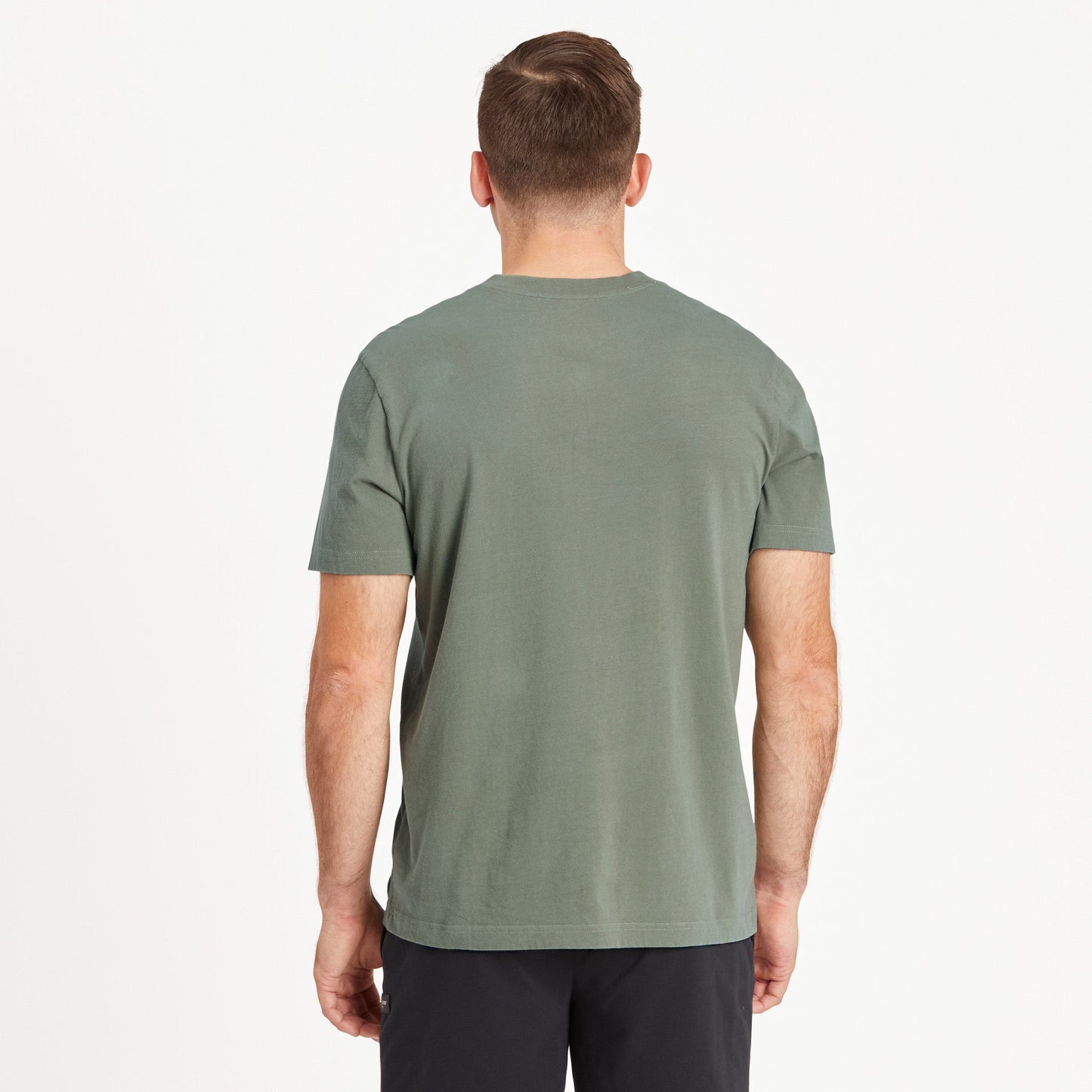 Men's Solid Short Sleeve Crusher-LITE Henley