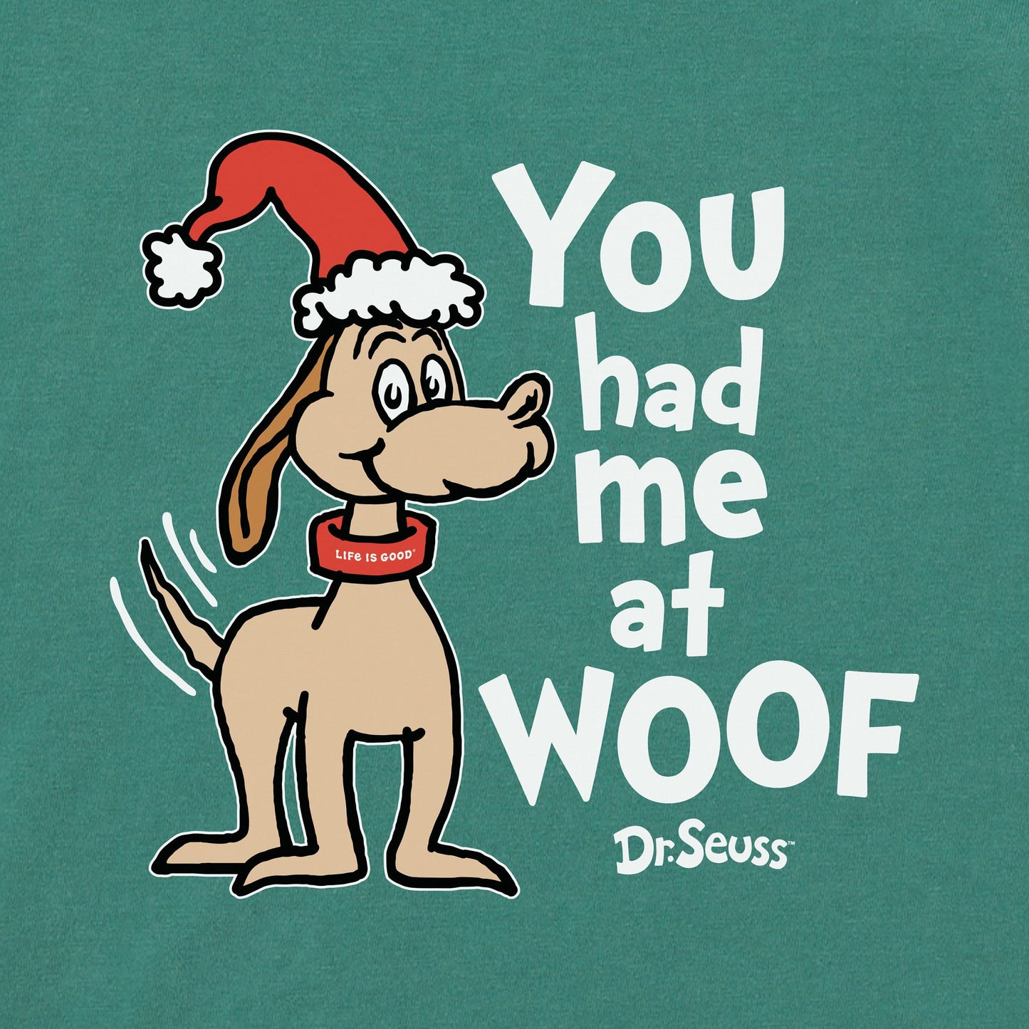 Kids Max You Had Me at Woof Short Sleeve Crusher Tee