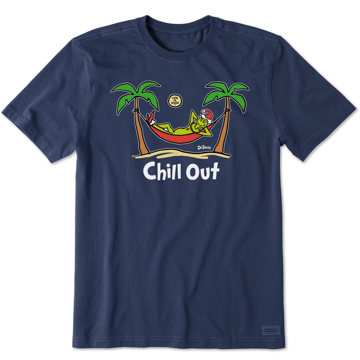Men's Chill Out Grinch Hammock Short Sleeve Crusher Tee