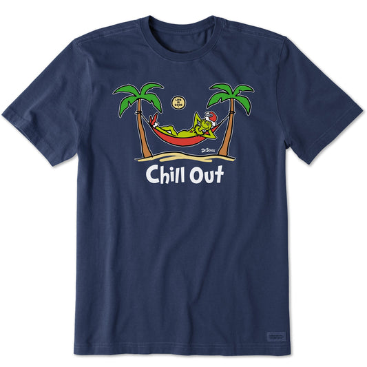 Men's Chill Out Grinch Hammock Short Sleeve Crusher Tee