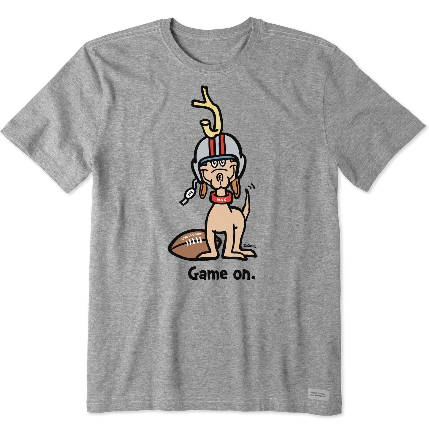 Men's Game On Football Max Short Sleeve Crusher Tee