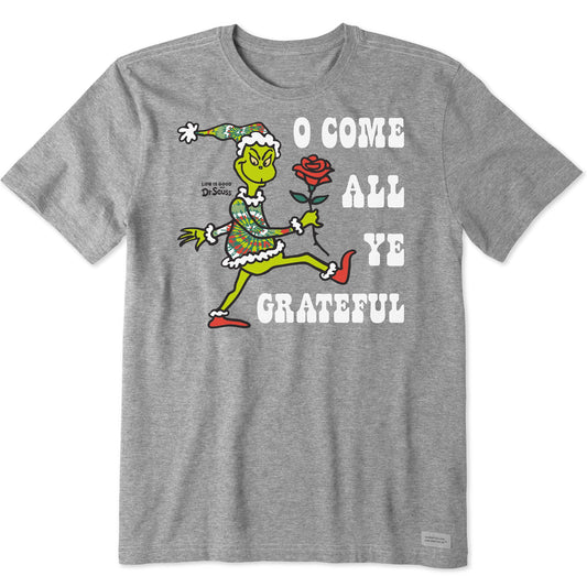 Men's Grateful Grinch Short Sleeve Crusher Tee