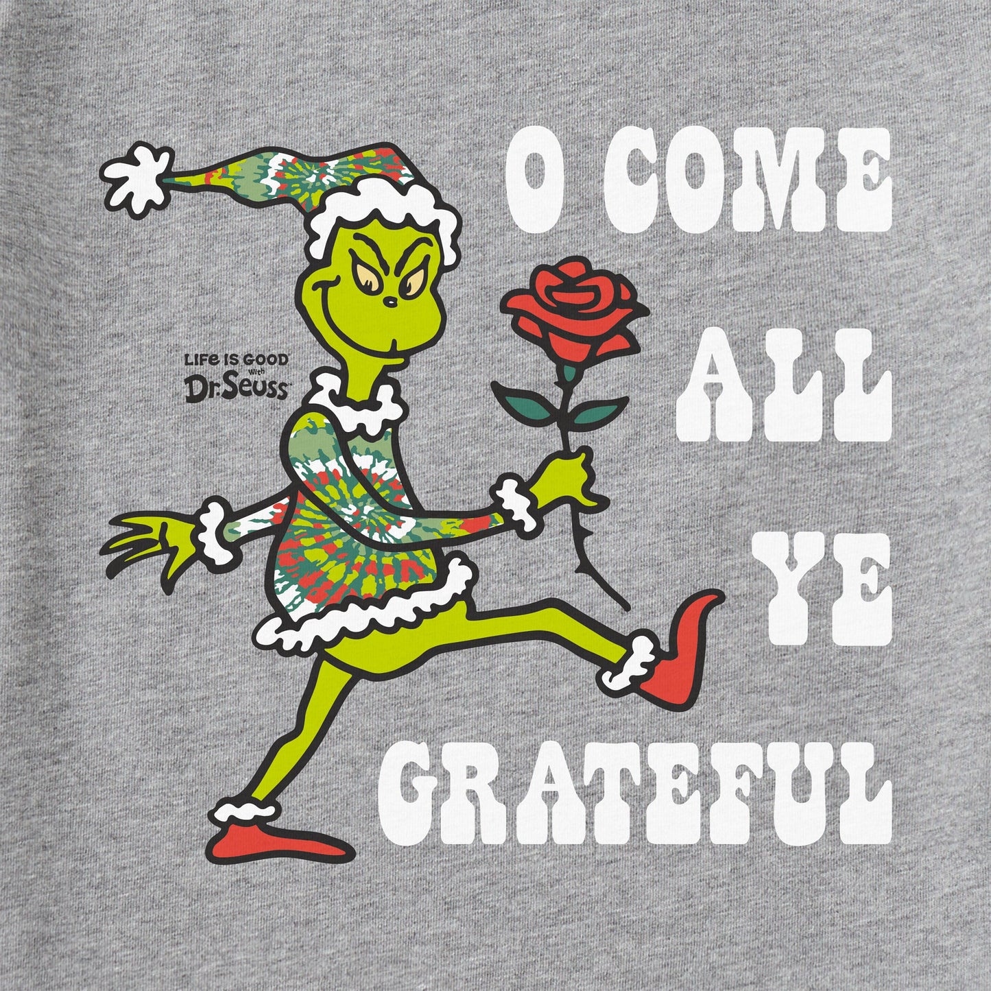 Men's Grateful Grinch Short Sleeve Crusher Tee