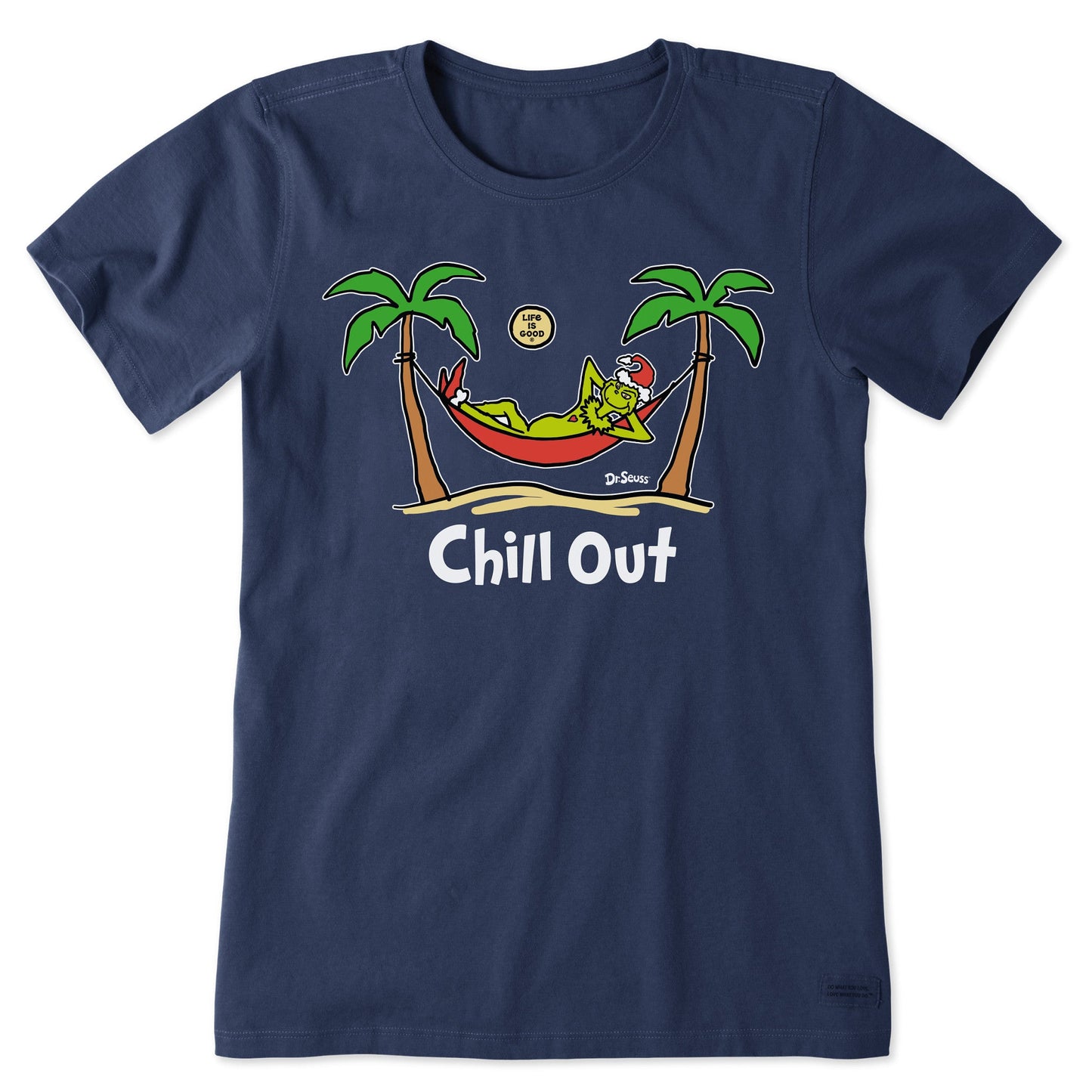 Women's Chill Out Grinch Hammock Short Sleeve Crusher Tee