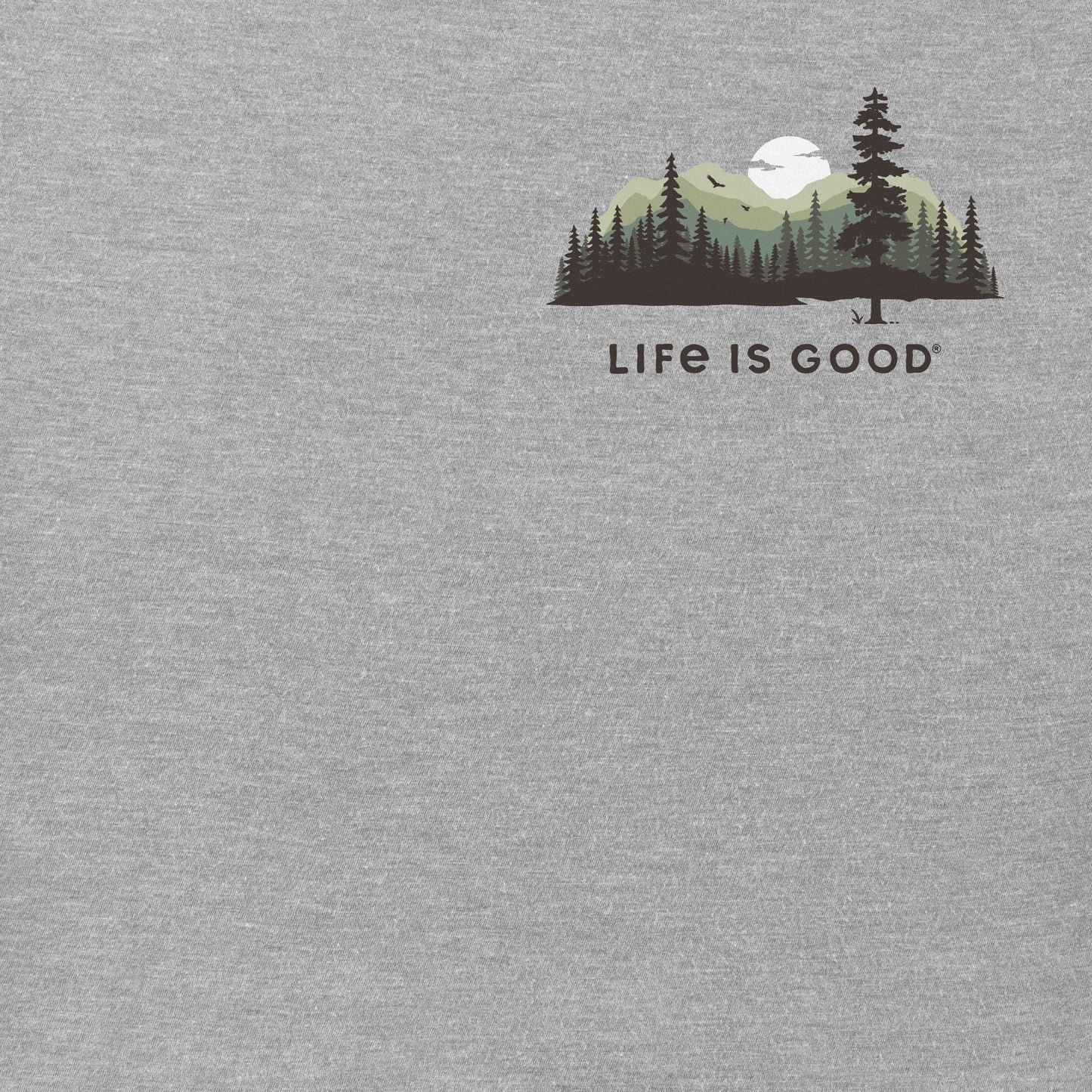 Men's Evergreen Silhouette Short Sleeve Crusher Tee