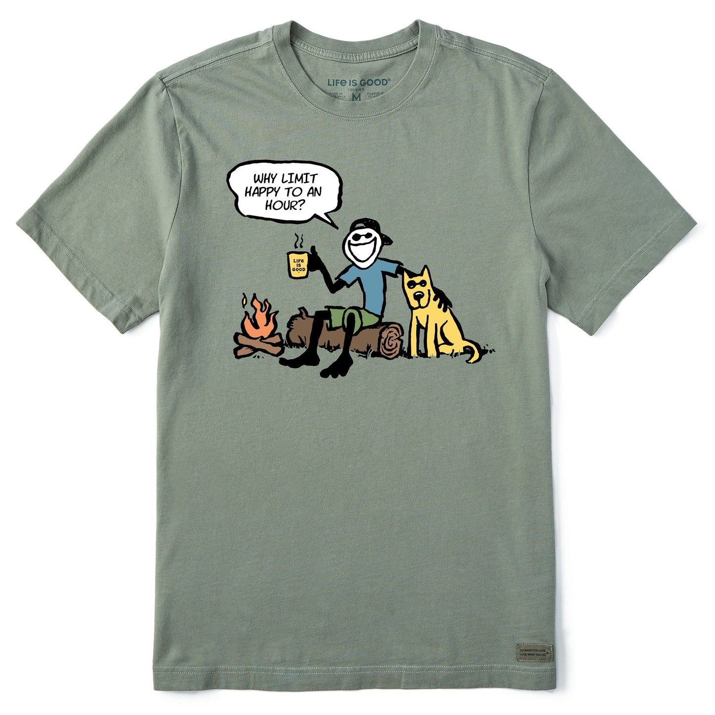 Men's Jake and Rocket Happy Hour Comic Short Sleeve Tee