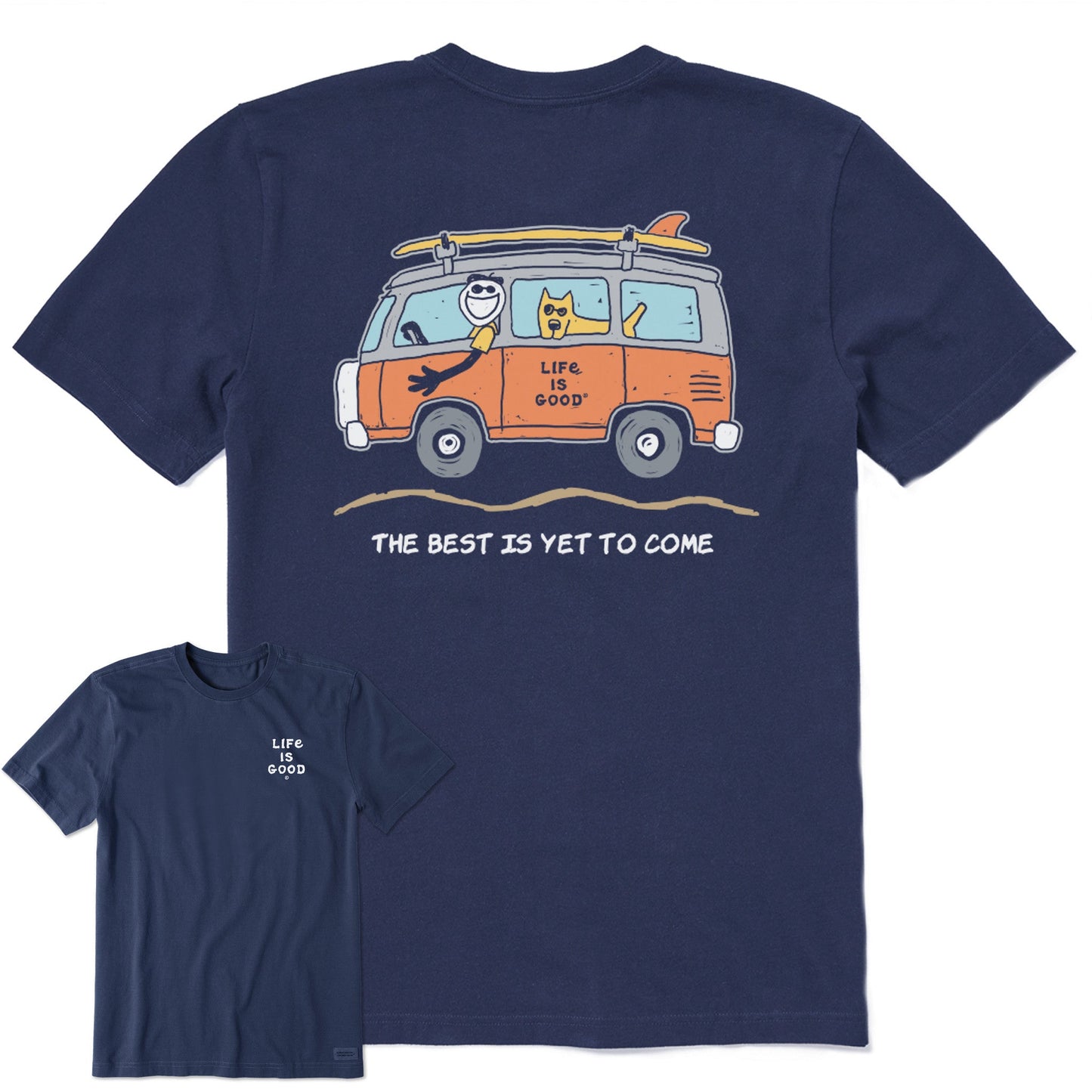 Men's Van Best Is Yet to Come Short Sleeve Tee