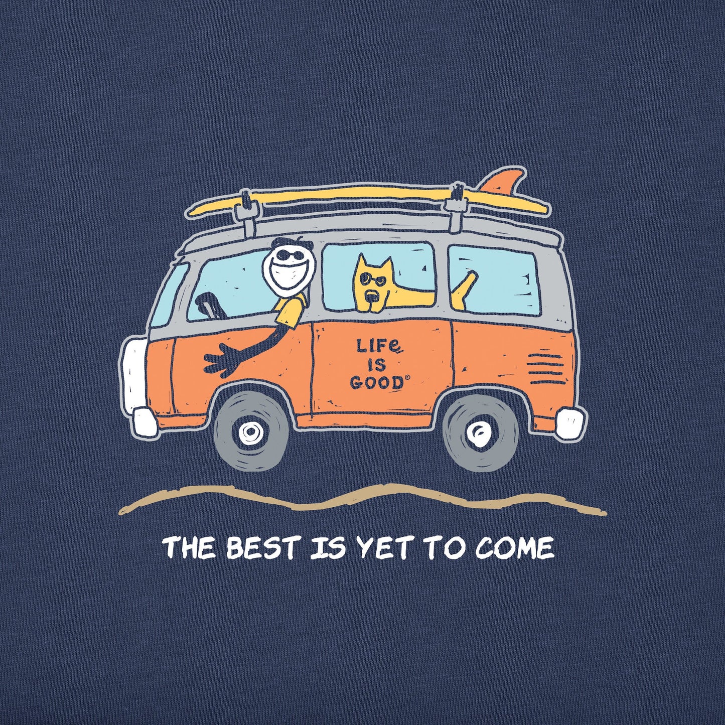 Men's Van Best Is Yet to Come Short Sleeve Tee