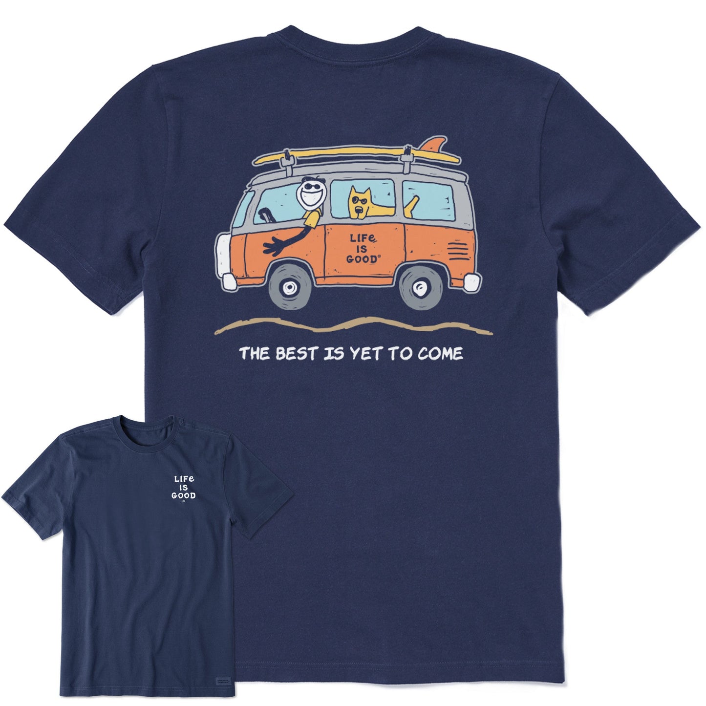 Men's Van Best Is Yet to Come Short Sleeve Tee