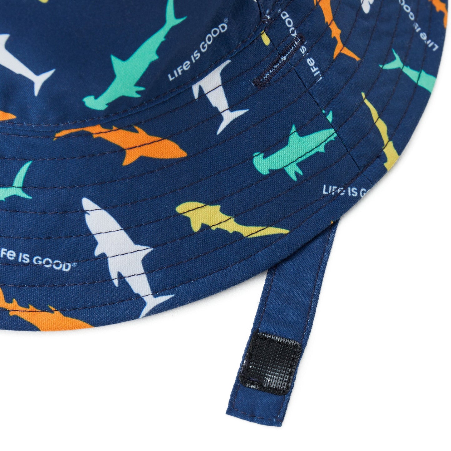 Toddler Shark Pattern Made in the Shade Bucket Hat