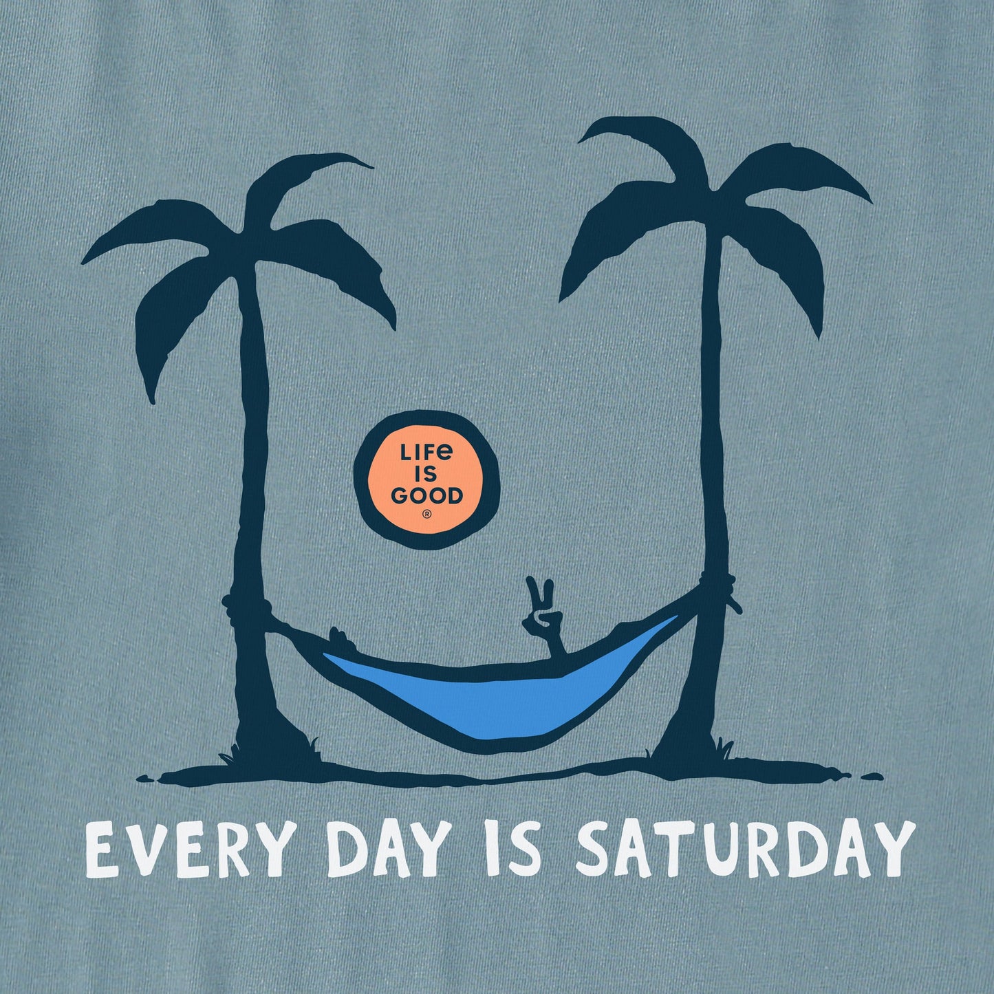 Men's Saturday Hammock Palms Short Sleeve Tee