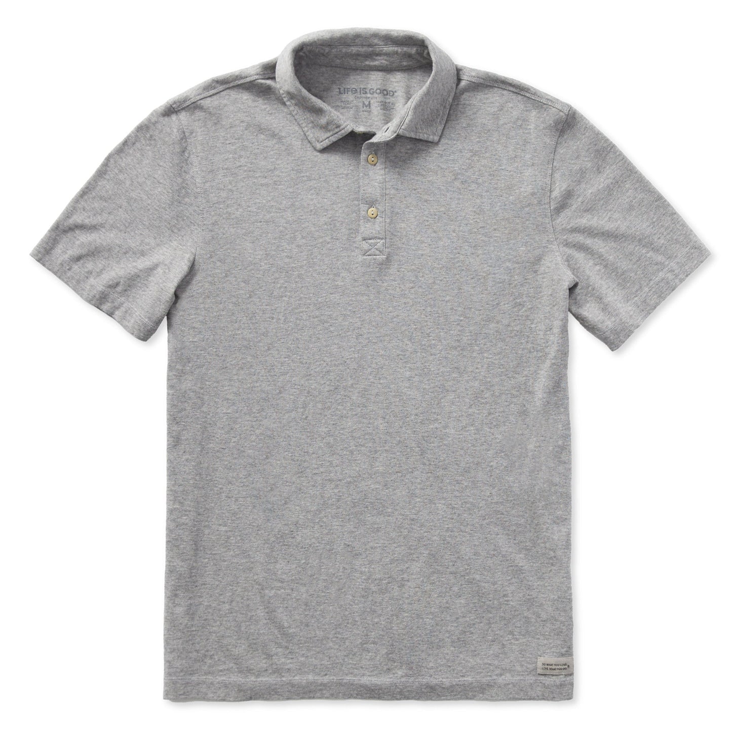 Men's Solid Short Sleeve Crusher-LITE Polo