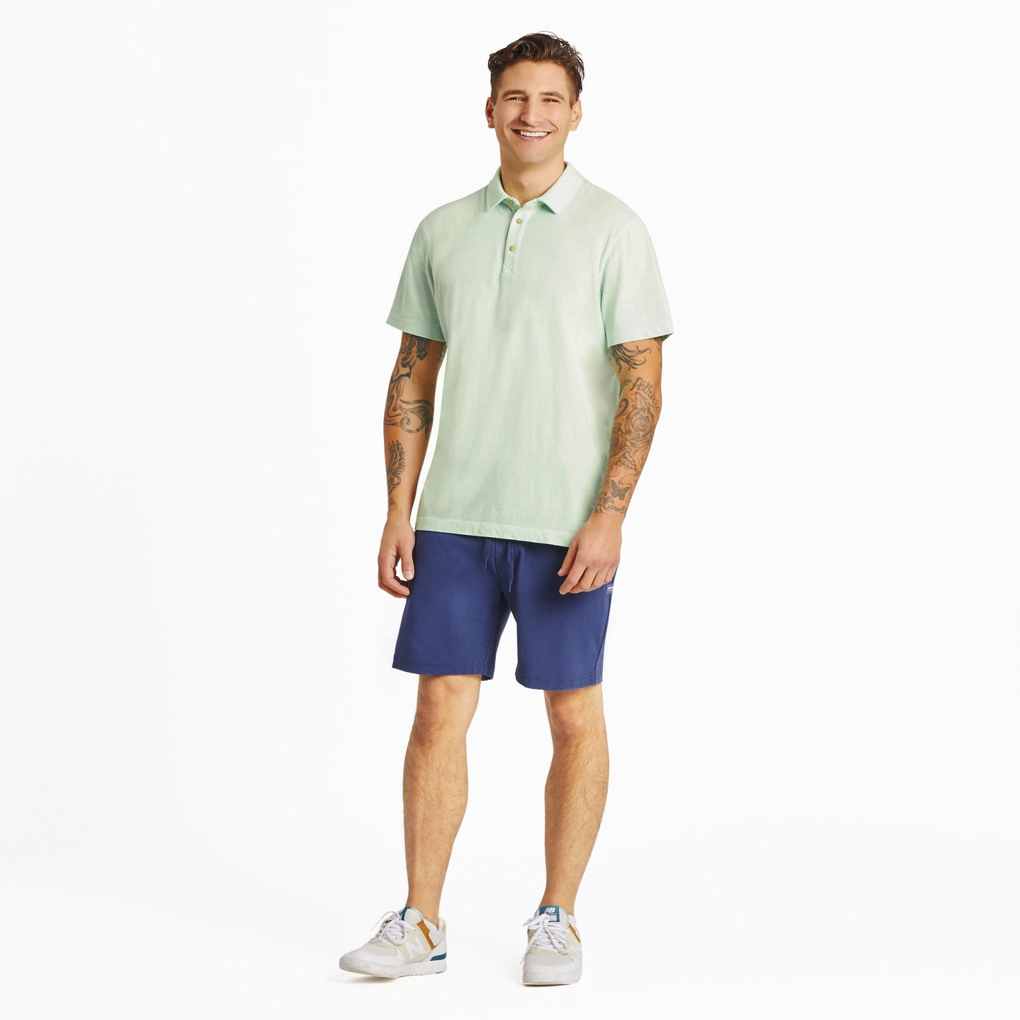Men's Solid Short Sleeve Crusher-LITE Polo