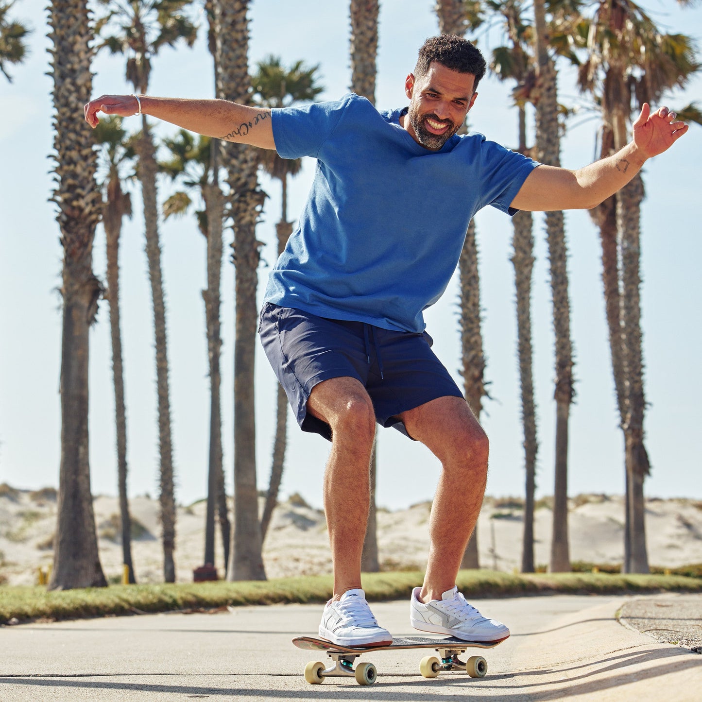 Men's Solid Everyday Short