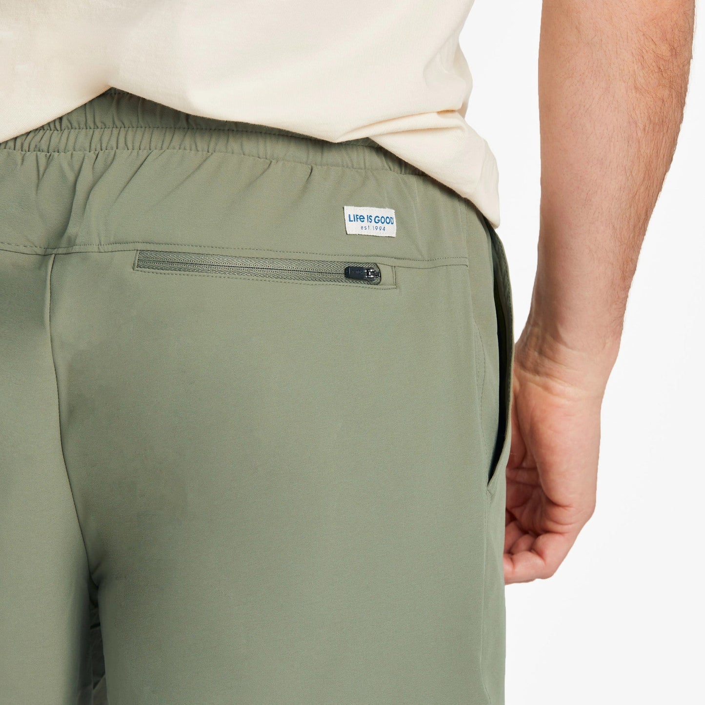 Men's Solid Everyday Short