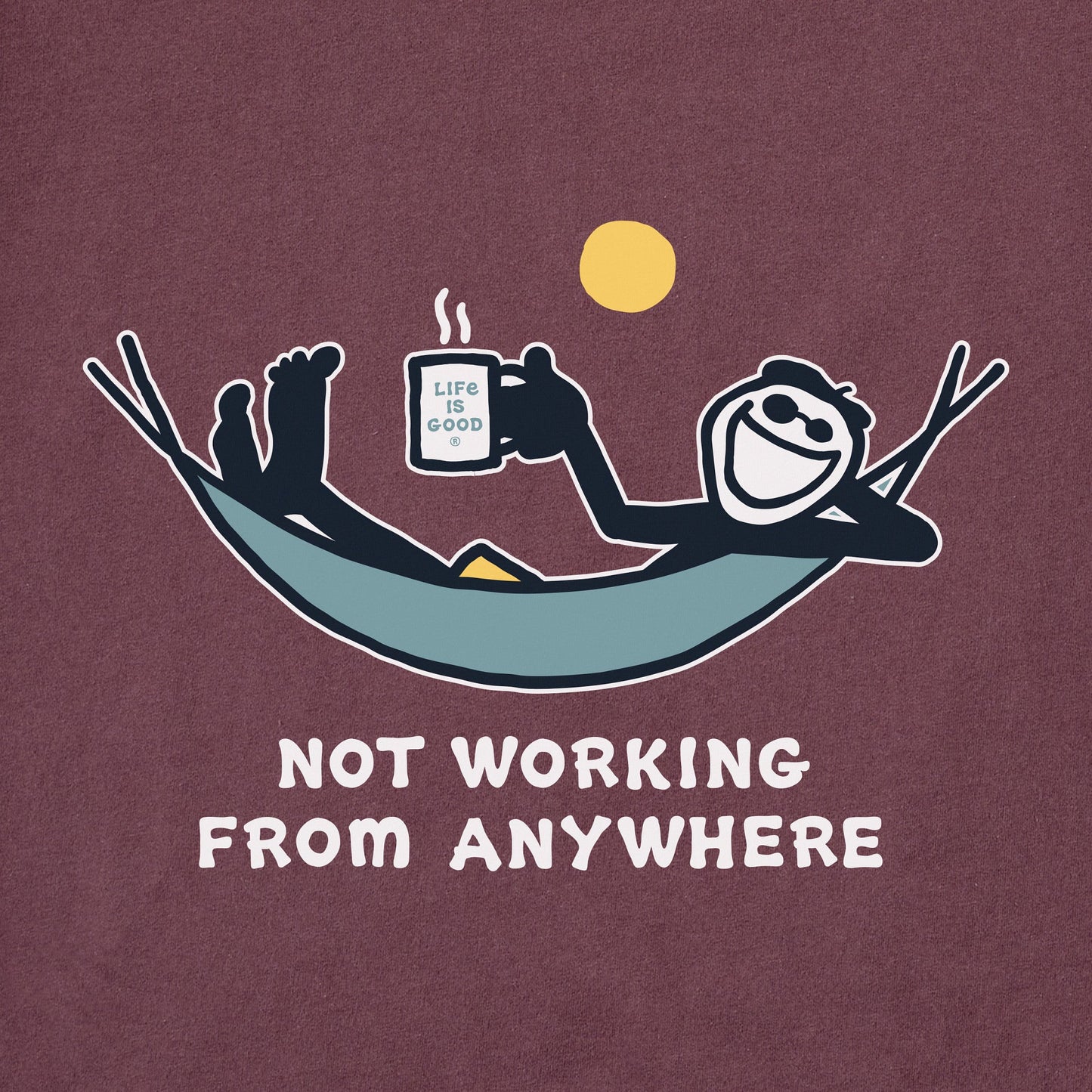 Men's Not Working Hammock Short Sleeve Tee