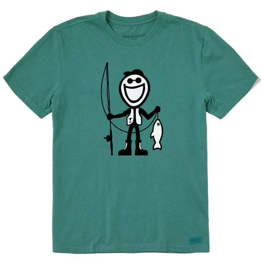 Men's Jake Fish Short Sleeve Crusher Tee