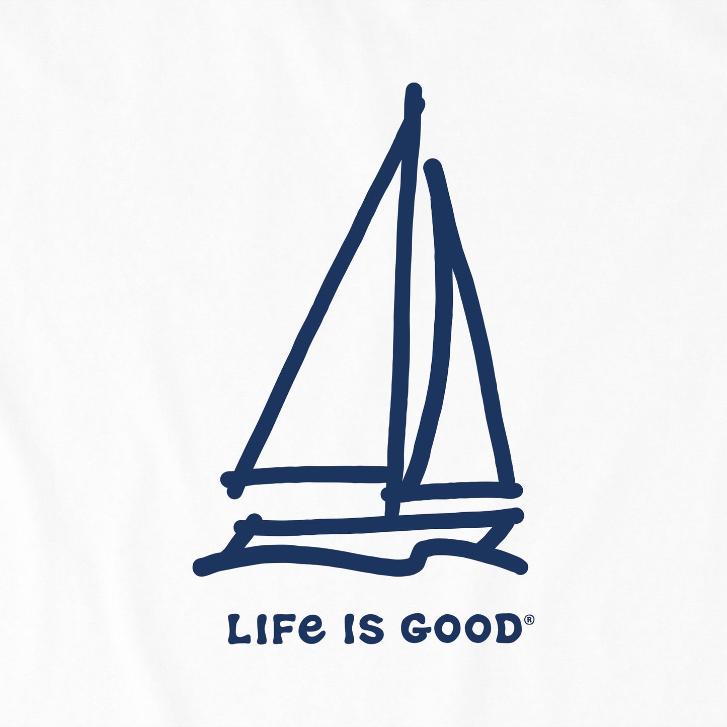 Men's LIG Sailboat Short Sleeve Crusher Tee
