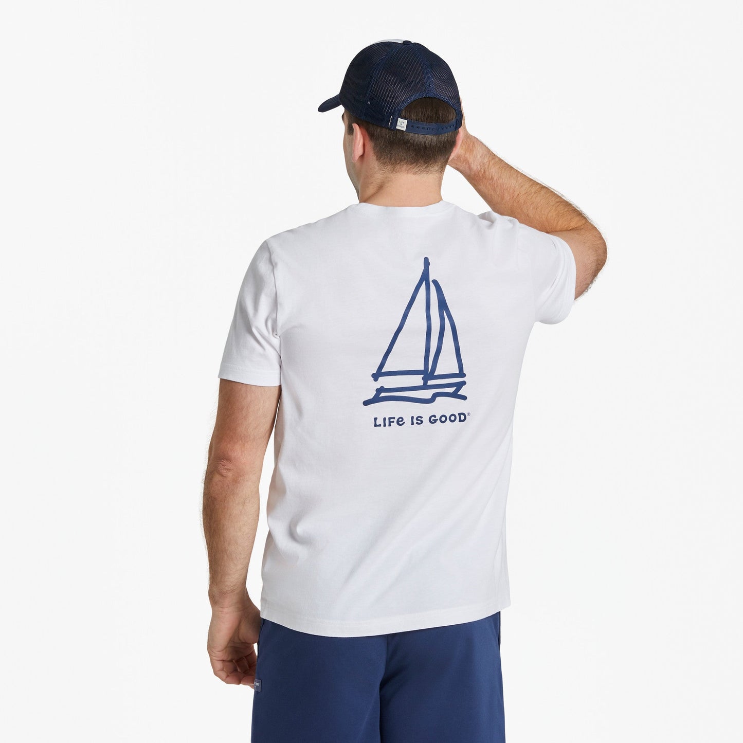 Men's LIG Sailboat Short Sleeve Crusher Tee