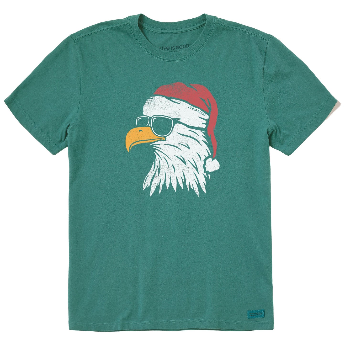 Men's Holiday Eagle Short Sleeve Crusher Tee