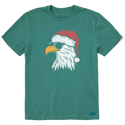 Men's Holiday Eagle Short Sleeve Crusher Tee