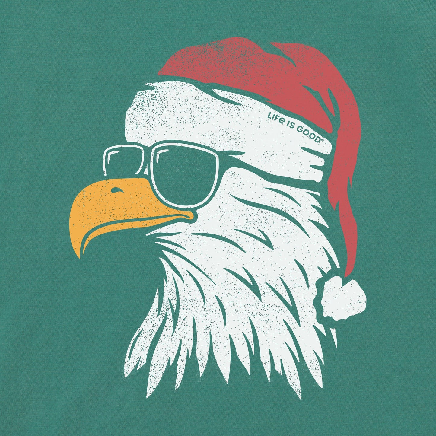Men's Holiday Eagle Short Sleeve Crusher Tee