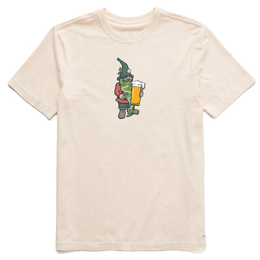 Men's Holiday Beer Gnome Short Sleeve Crusher Tee