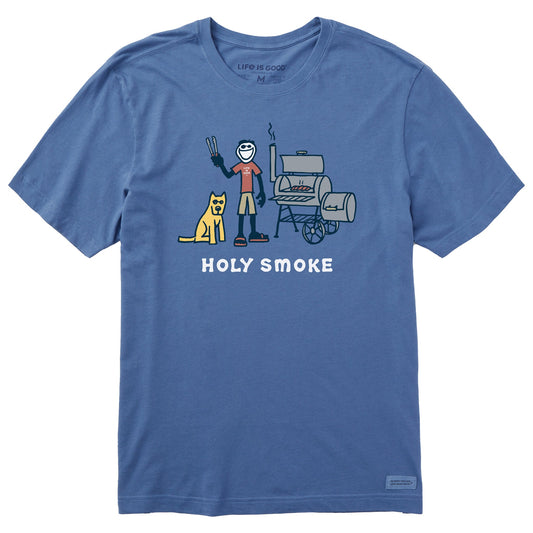 Men's Jake and Rocket Holy Smoke Short Sleeve Crusher Tee