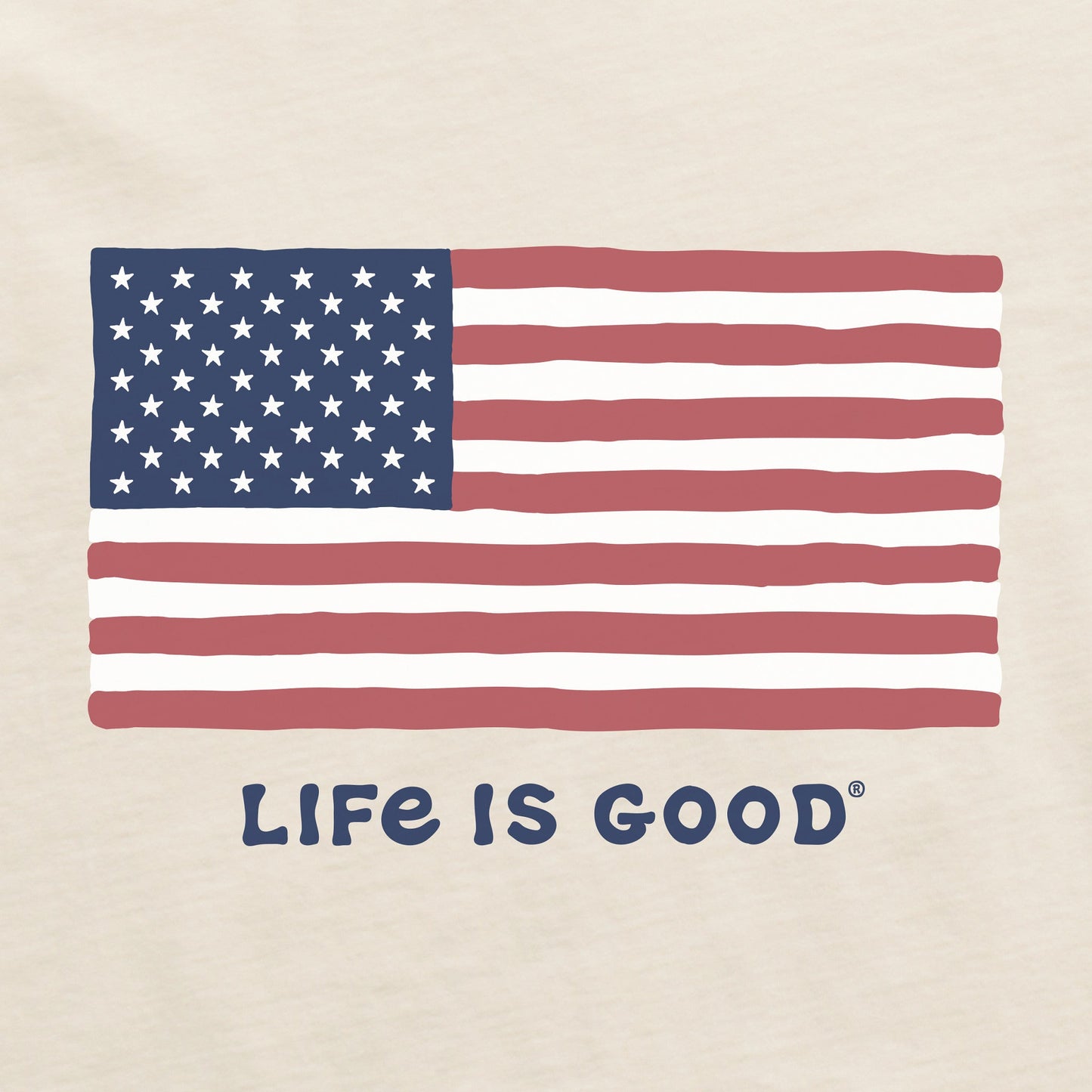 Men's Big Flag Short Sleeve Tee