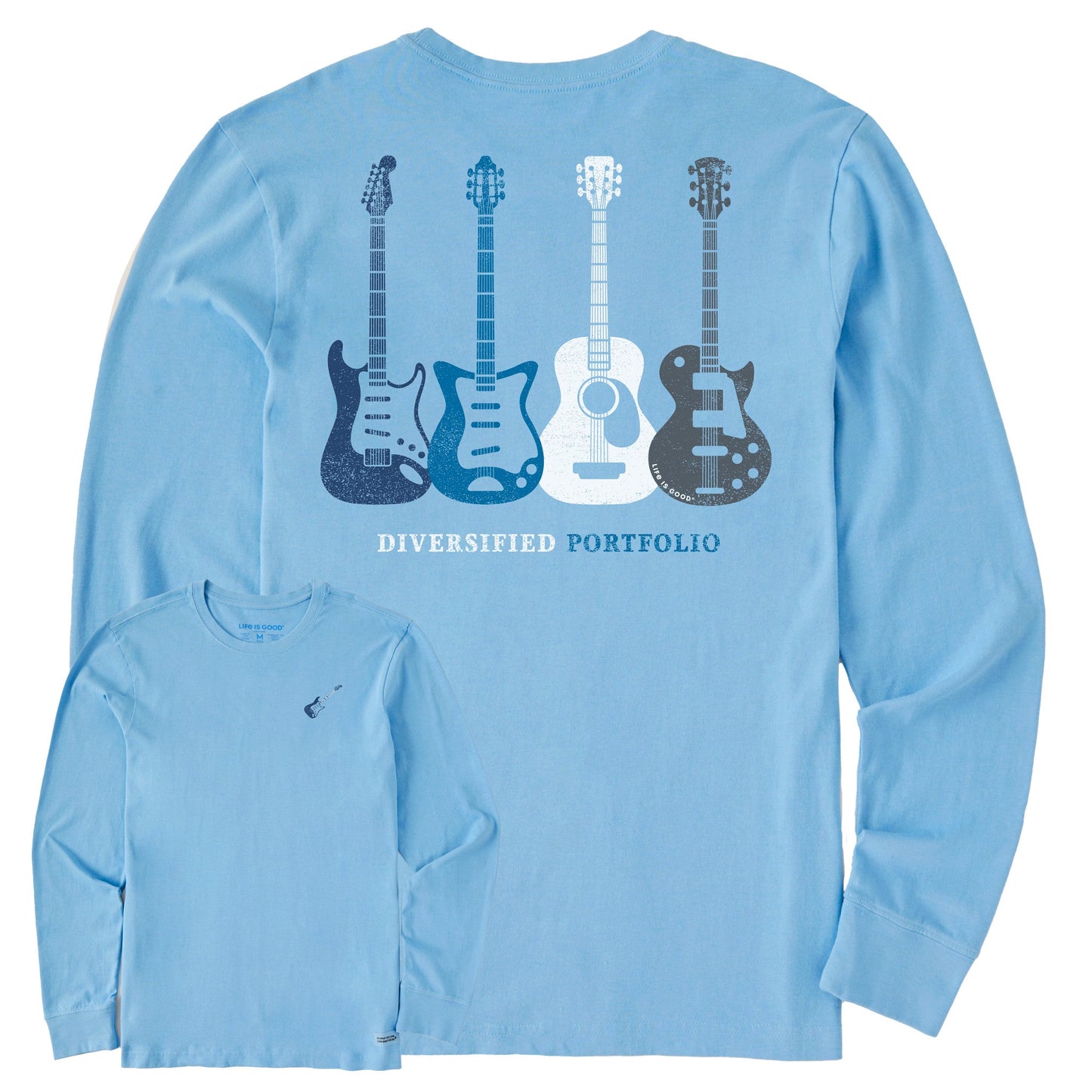 Men's Diversified Portfolio Axes Long Sleeve Crusher Tee