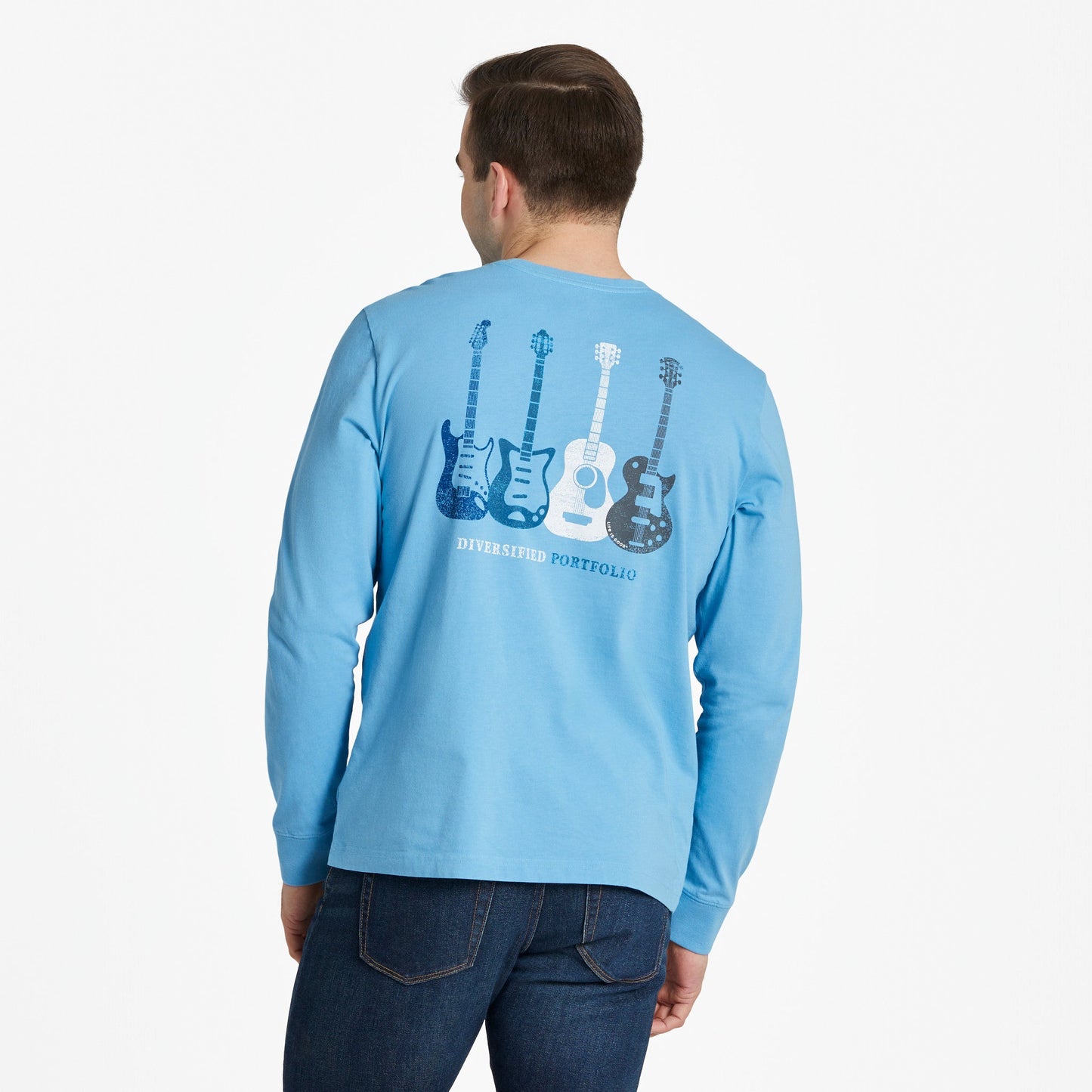 Men's Diversified Portfolio Axes Long Sleeve Crusher Tee