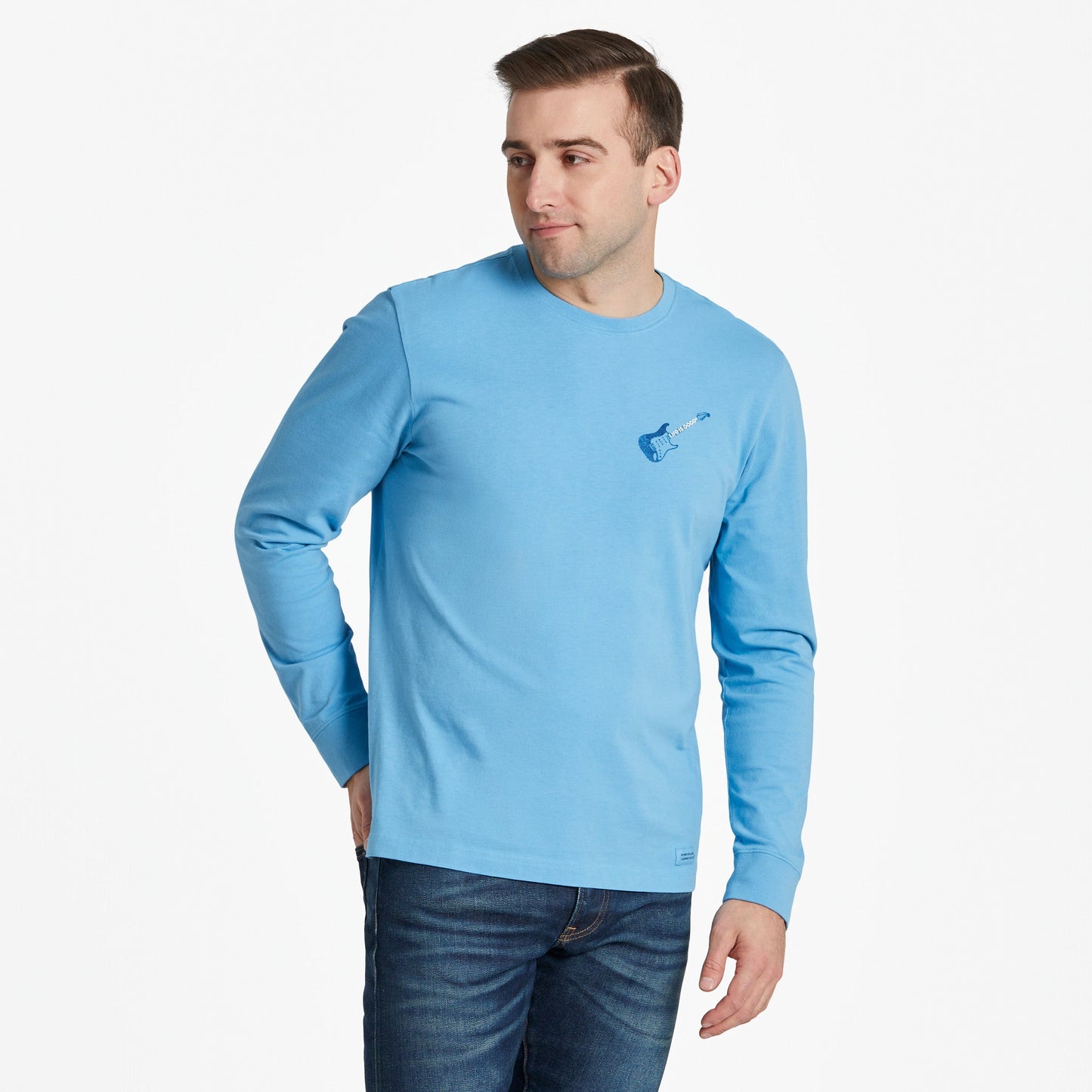 Men's Diversified Portfolio Axes Long Sleeve Crusher Tee