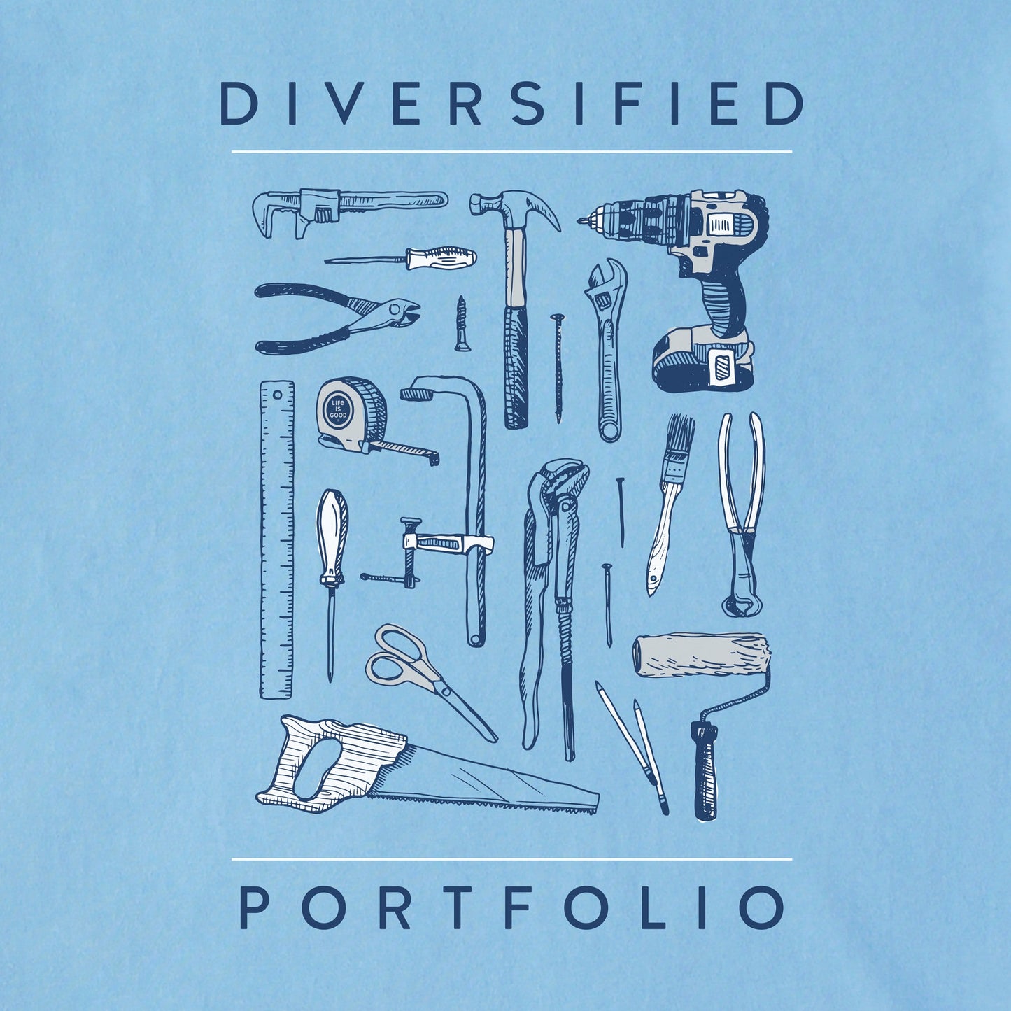 Men's Diversified Portfolio Tools Short Sleeve Crusher-LITE Tee