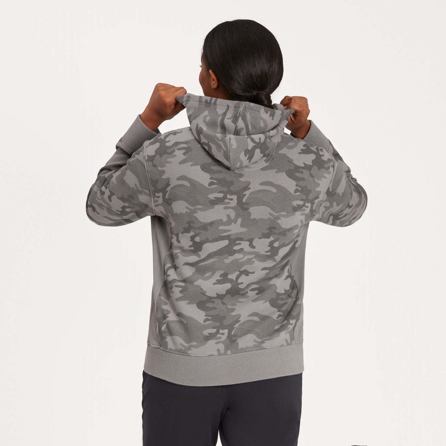 Women's LIG Ballyard Distress Simply True Fleece Zip Hoodie