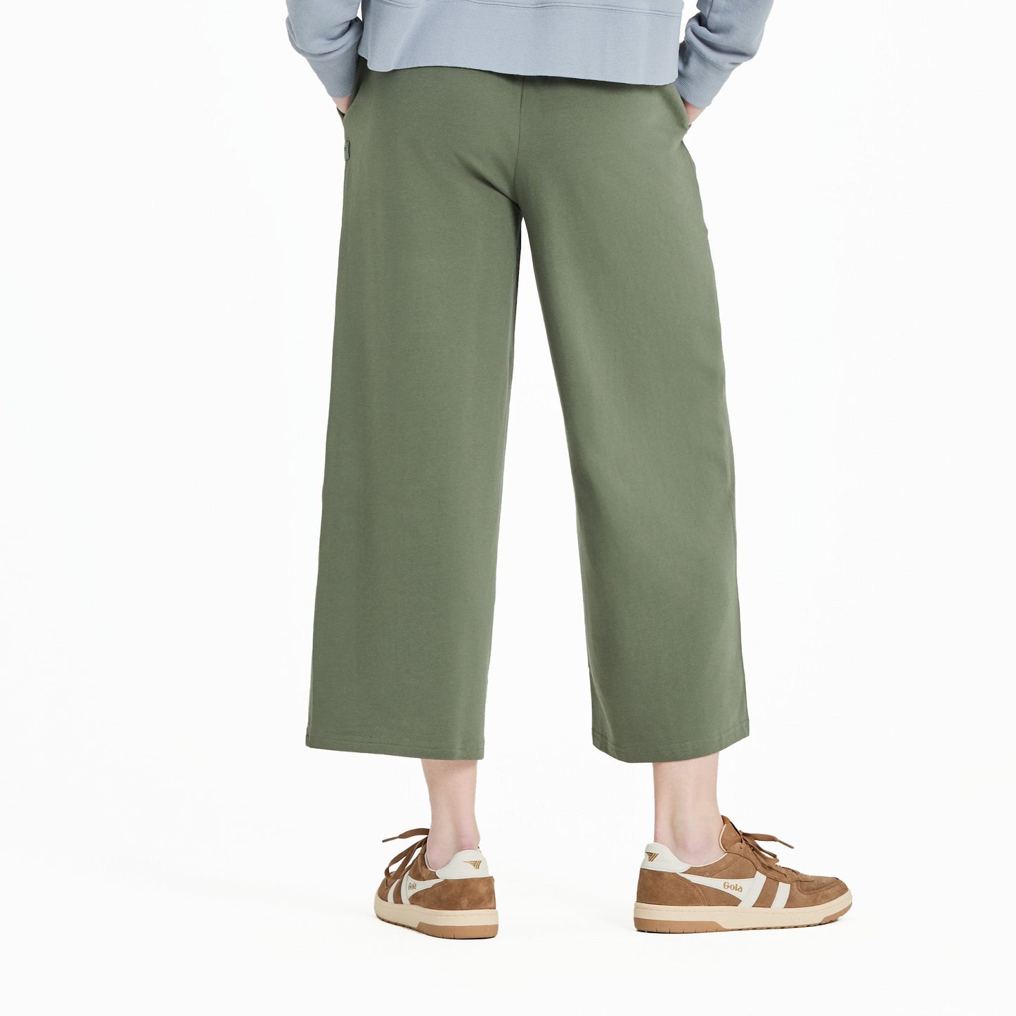 Women's Solid Crusher-FLEX Crop Pant