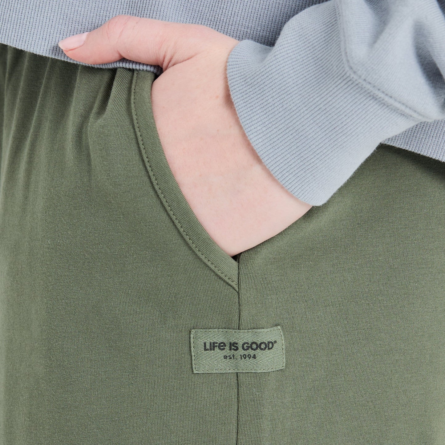 Women's Solid Crusher-FLEX Crop Pant