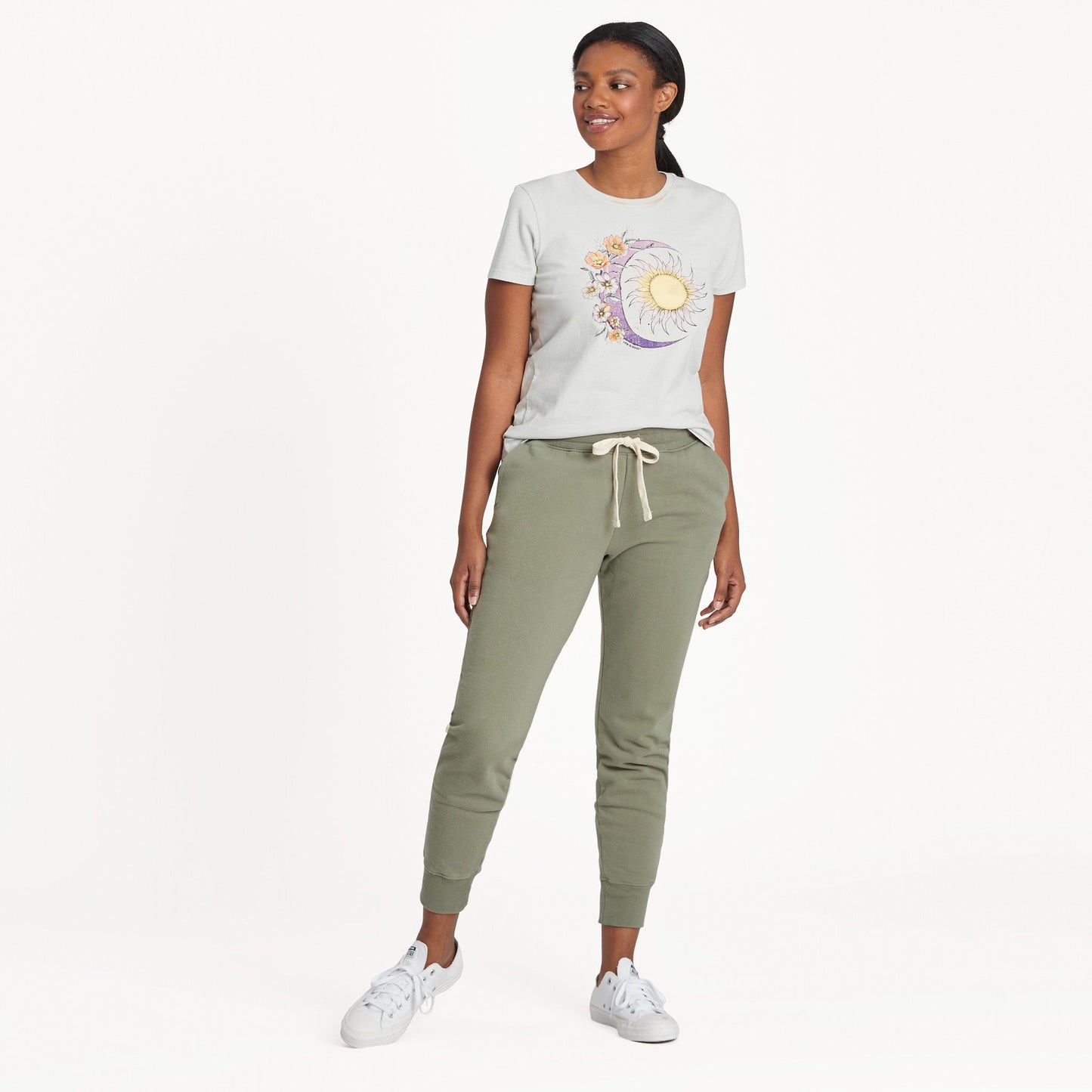 Women's Solid Simply True Fleece Jogger