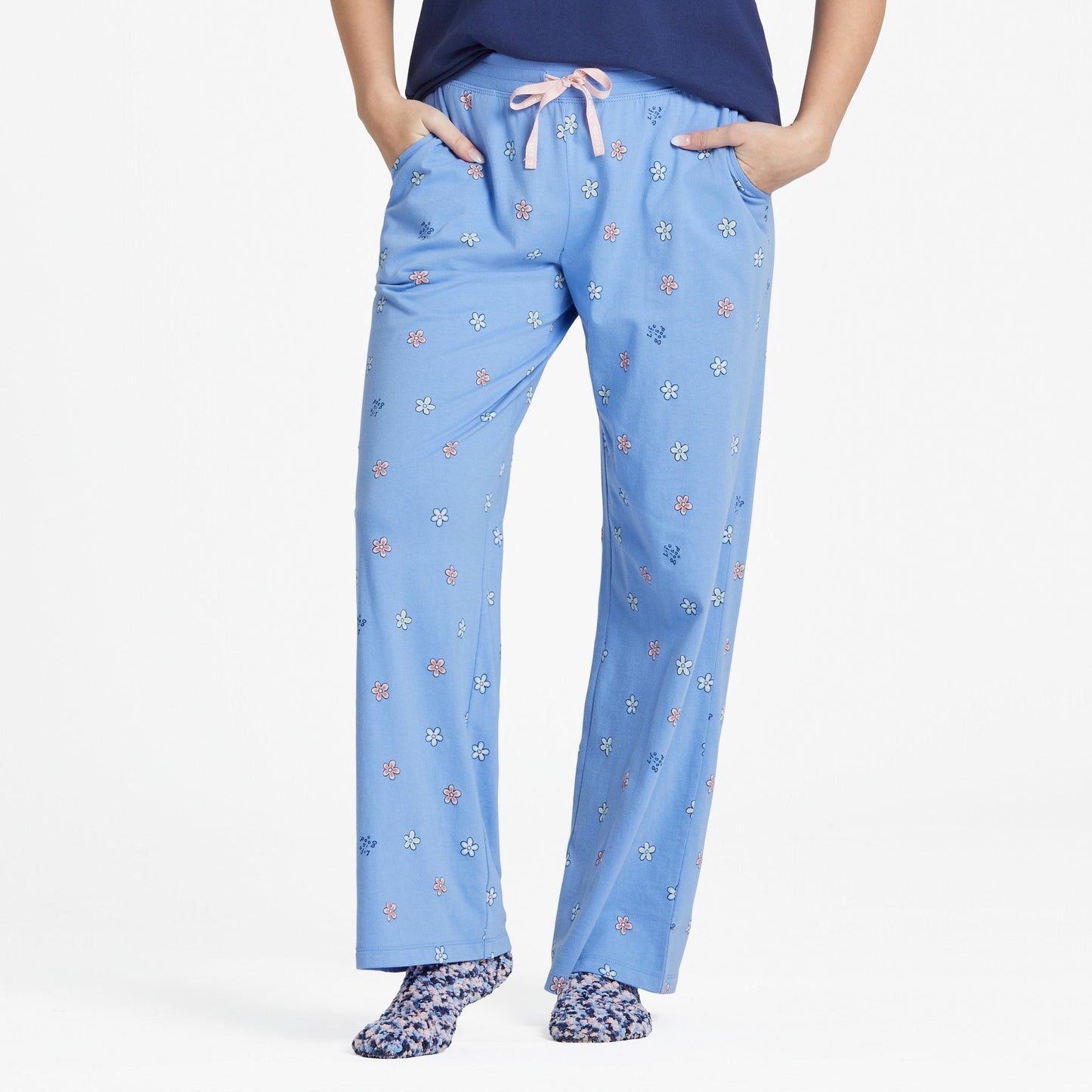 Women's Flowers Pattern Snuggle Up Sleep Pant