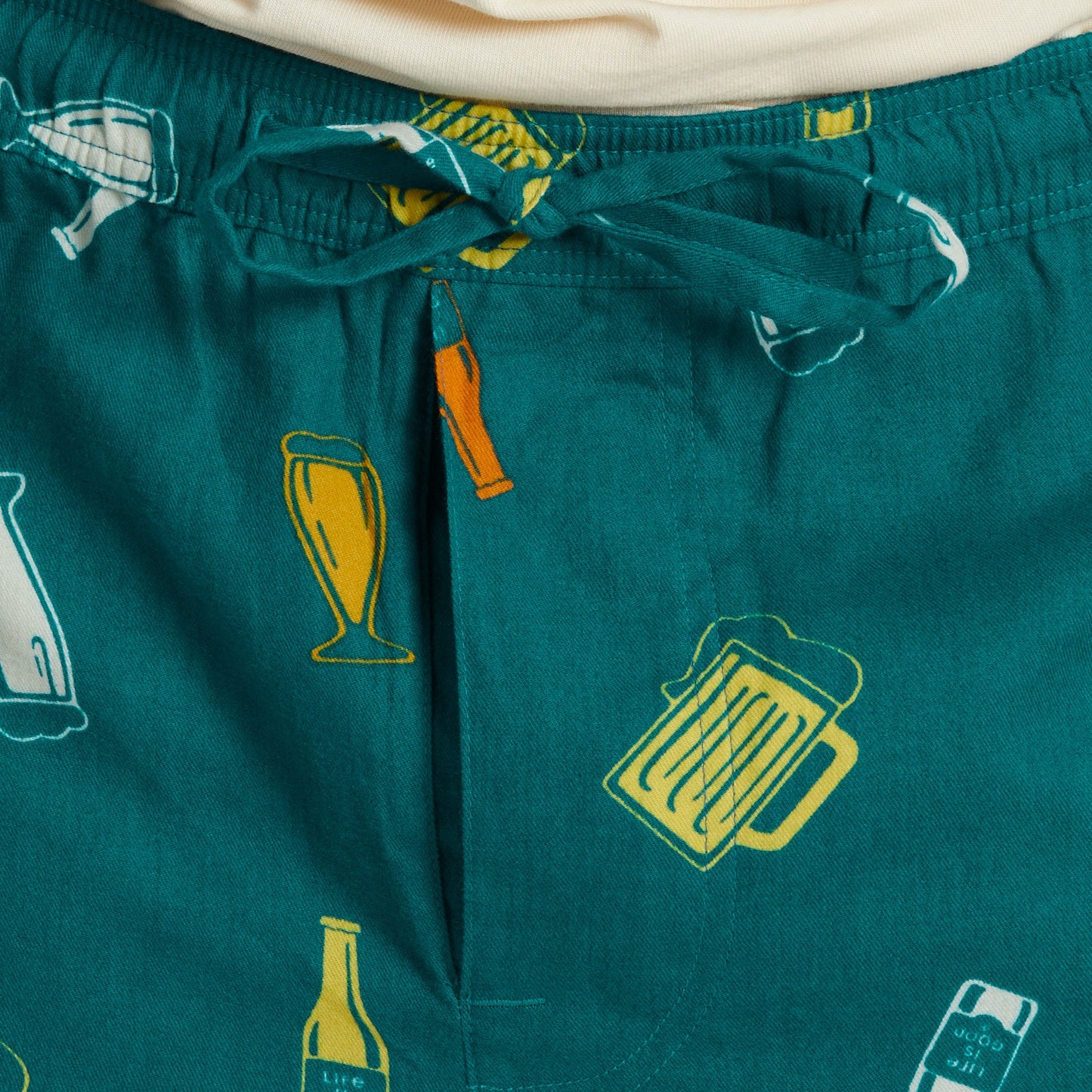 Men's Craft Beer Pattern Classic Sleep Pant