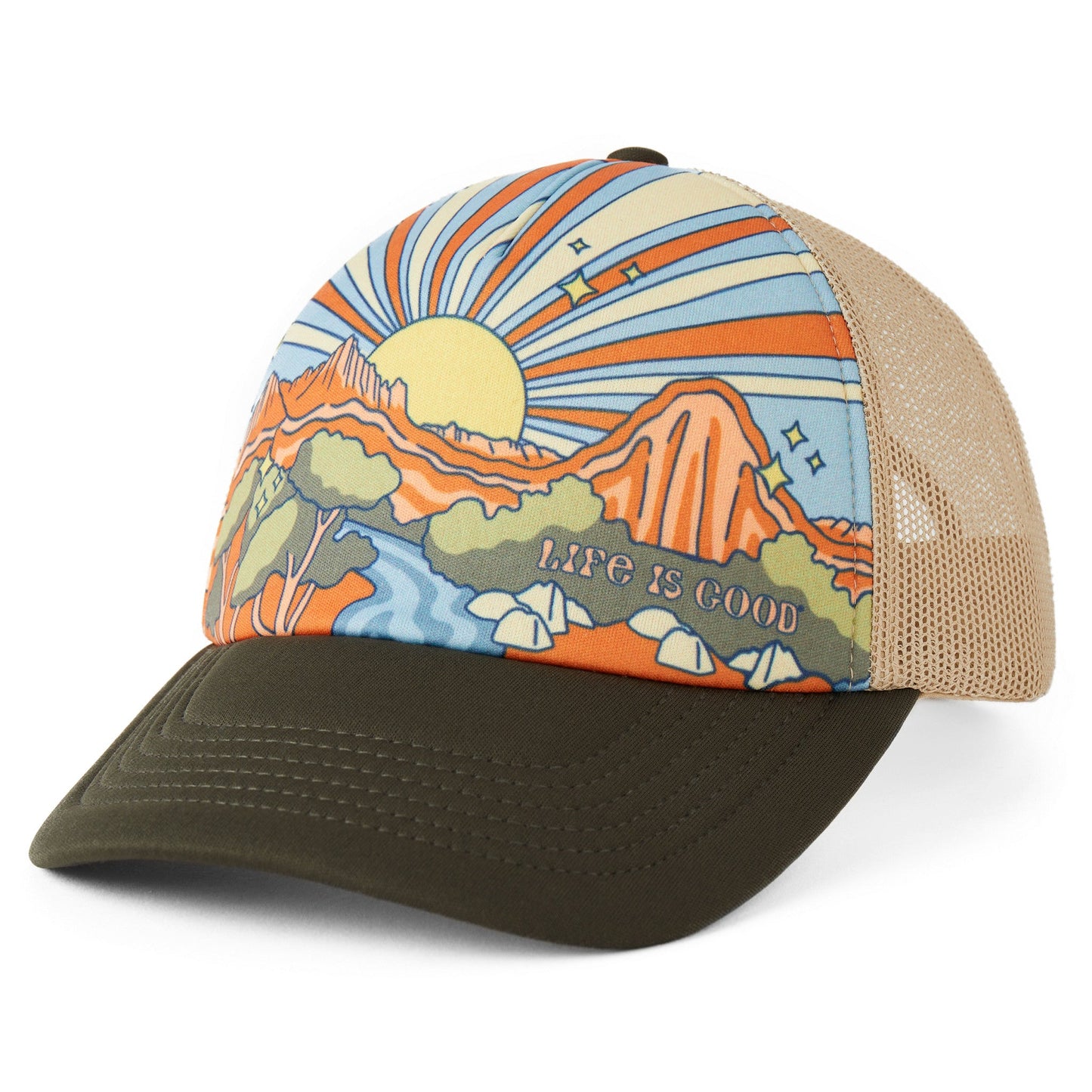 Adult Unisex Canyon Scene Trucker Hat