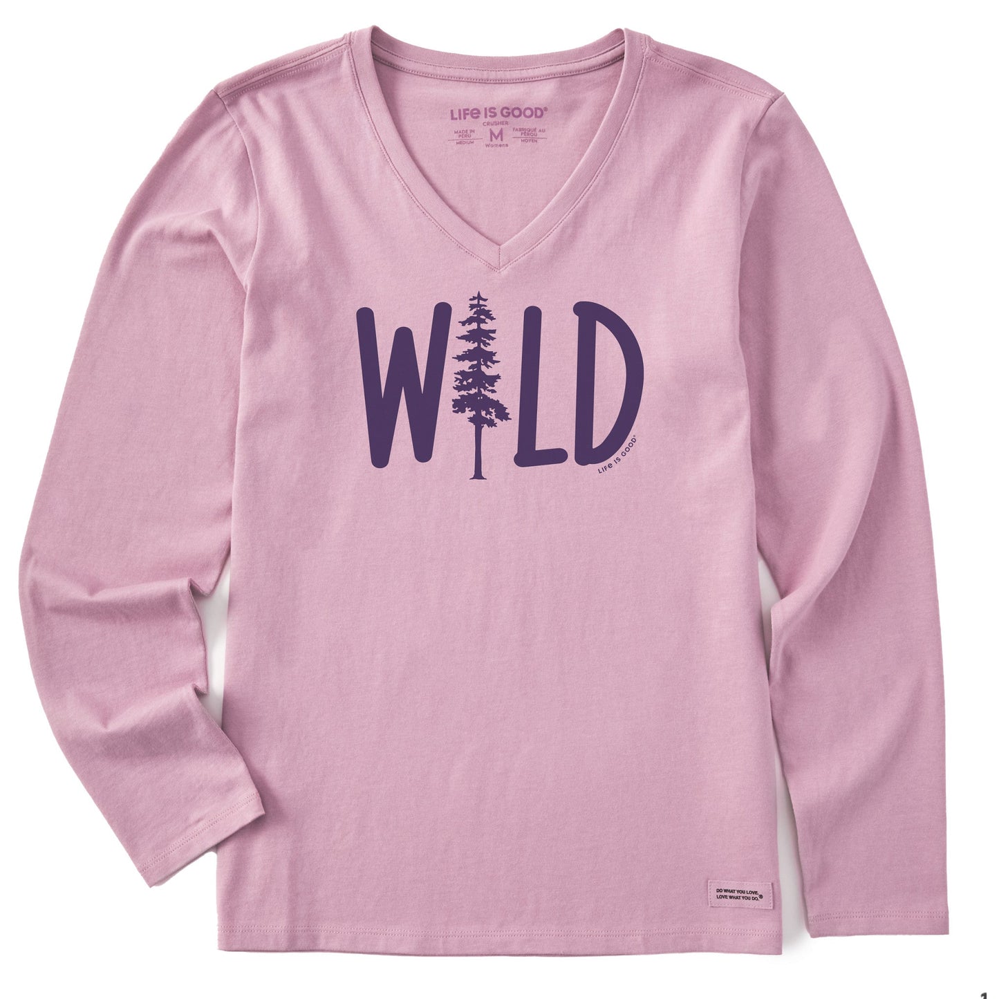 Women's Wild Timber Long Sleeve Crusher Vee